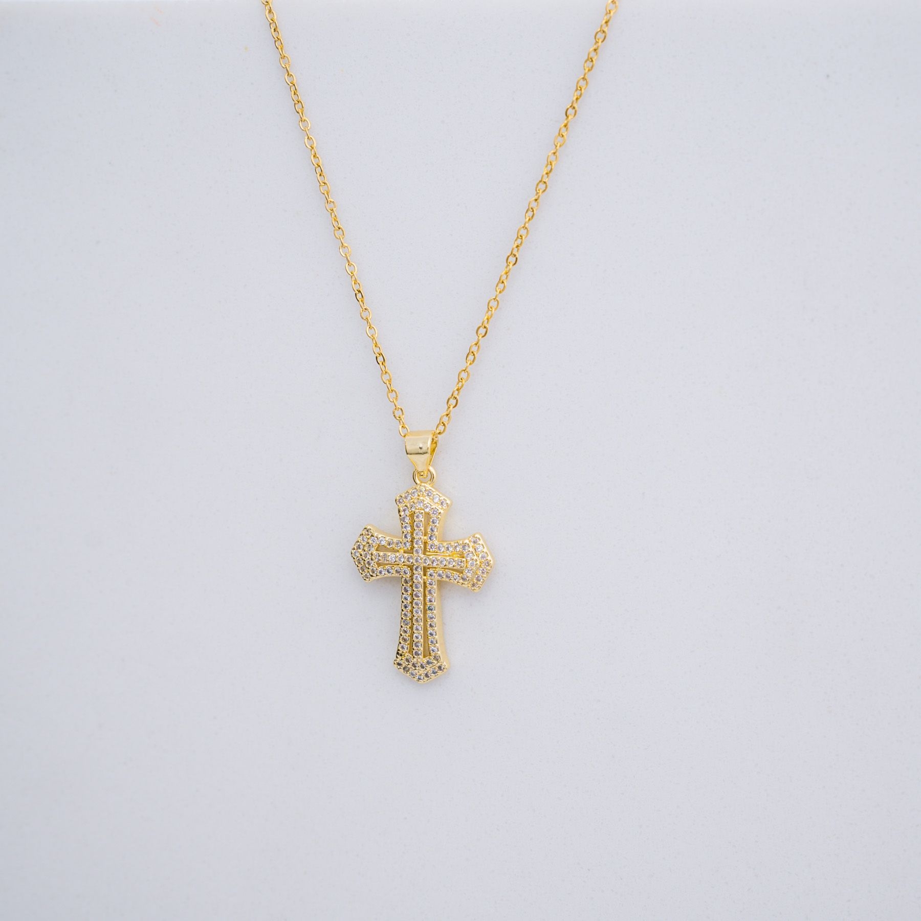 CROSS NECKLACE - GOLD ' - ' ΣΤΑΥΡΟΙ