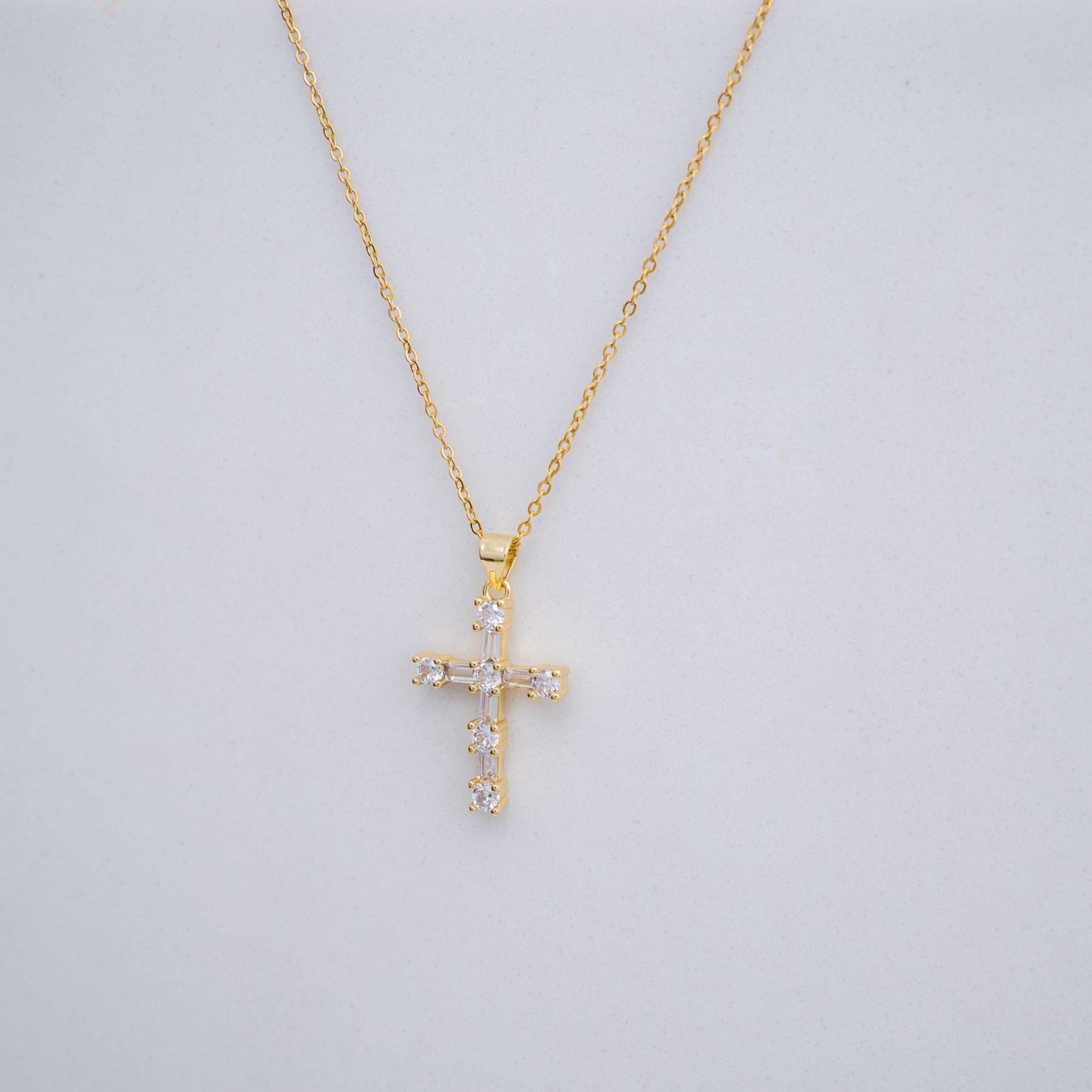 CROSS NECKLACE - GOLD ' - ' ΣΤΑΥΡΟΙ