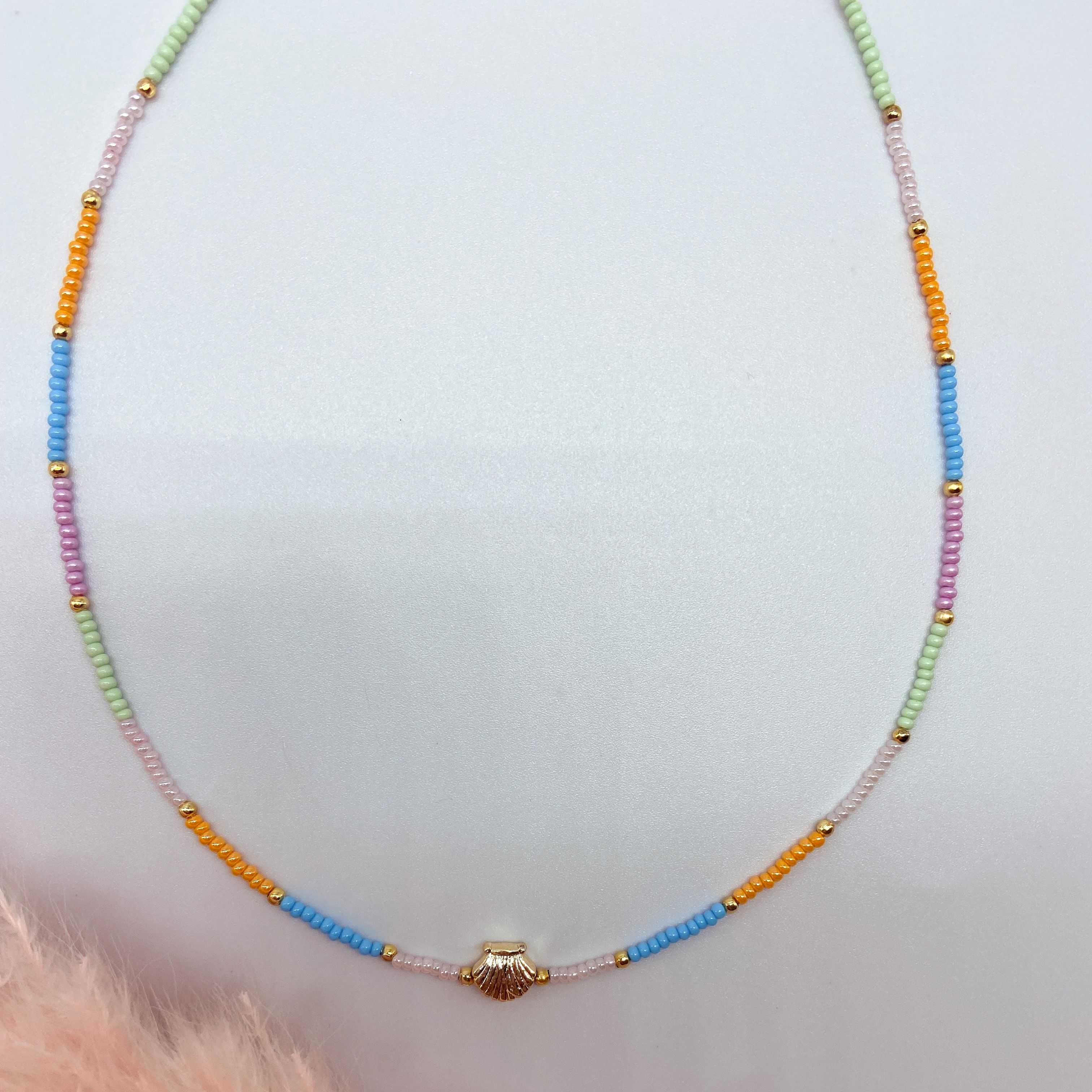 STARFISH NECKLACE - COLOURFUL 