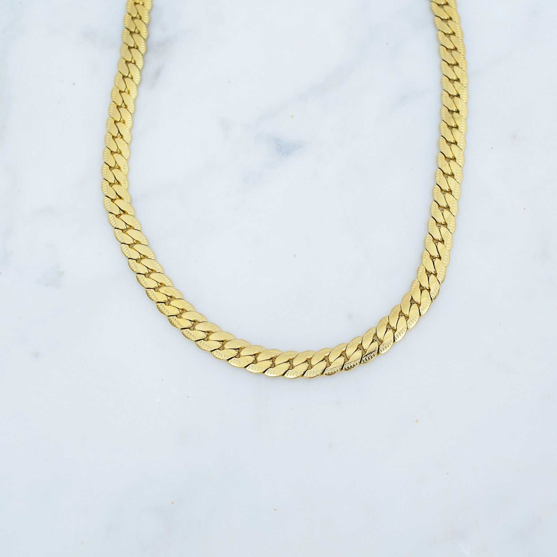 NEMESIS CHAIN NECKLACE - GOLD