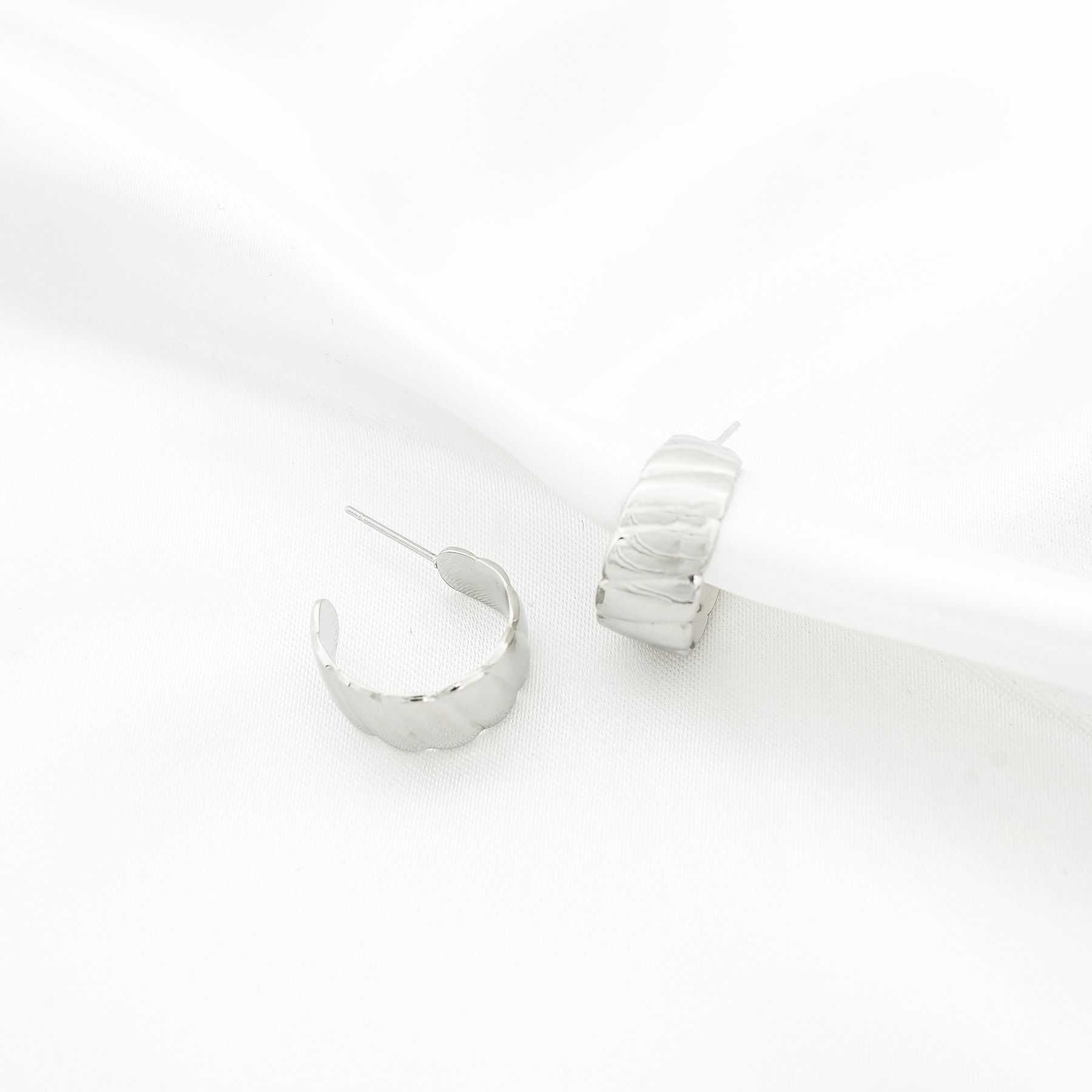 FROZEN HOOPS - SILVER