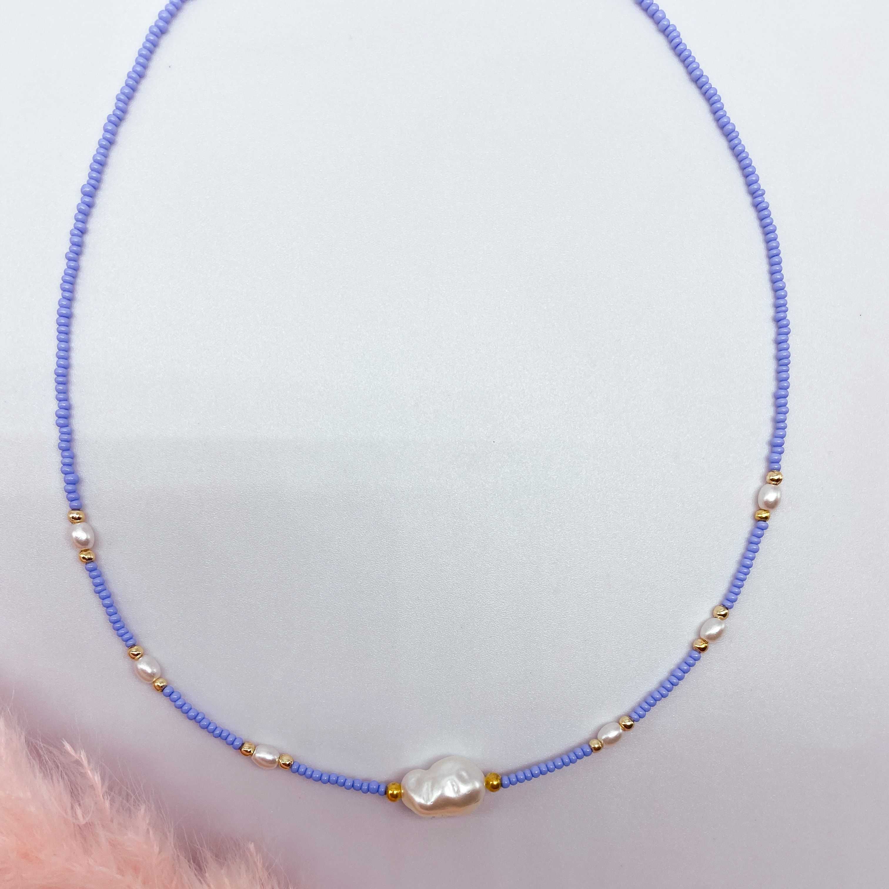 DEVENNY NECKLACE - PURPLE