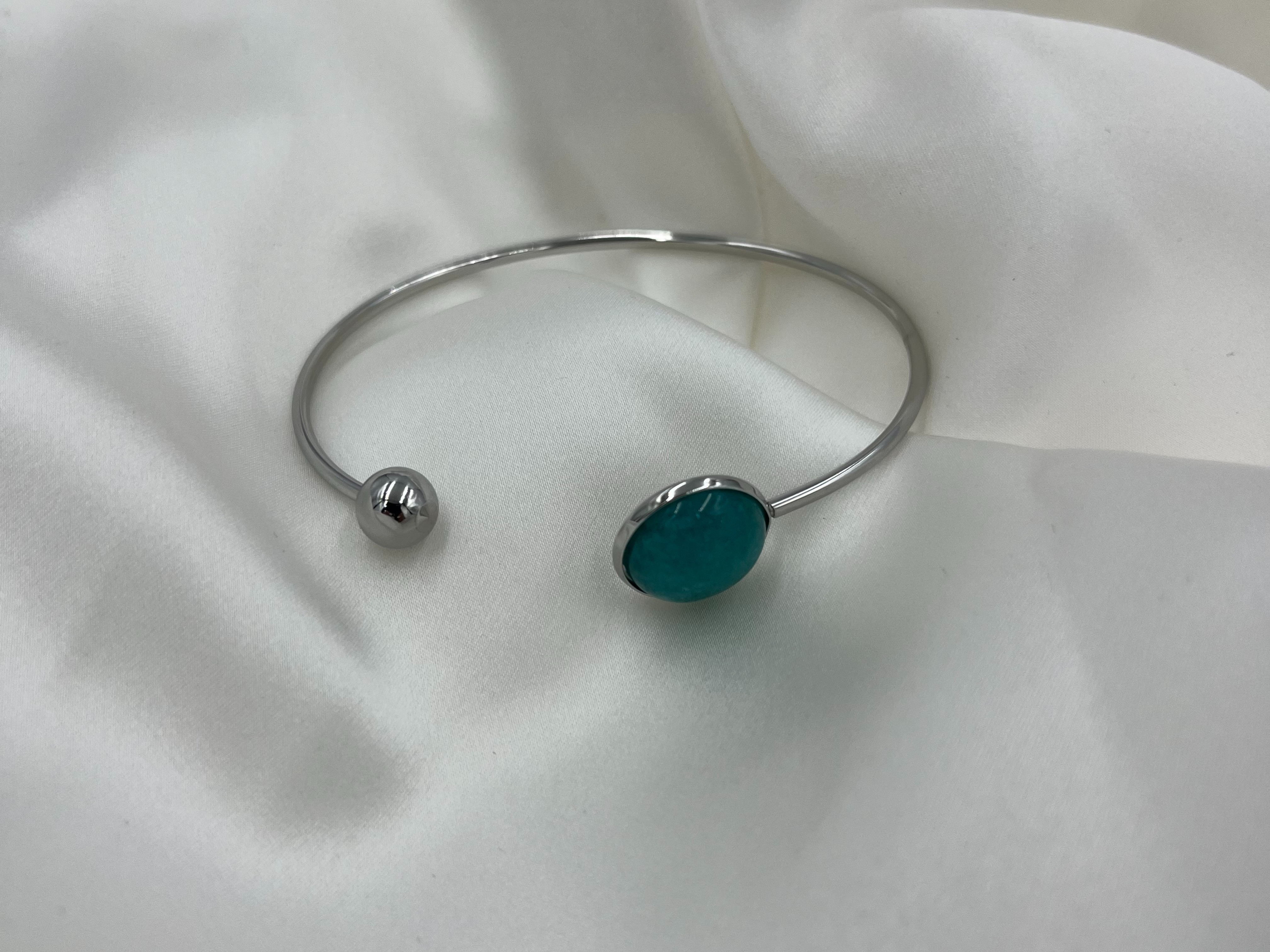 ISLAND SILVER CUFF BRACELET ' - ' ΧΕΡΙΟΥ