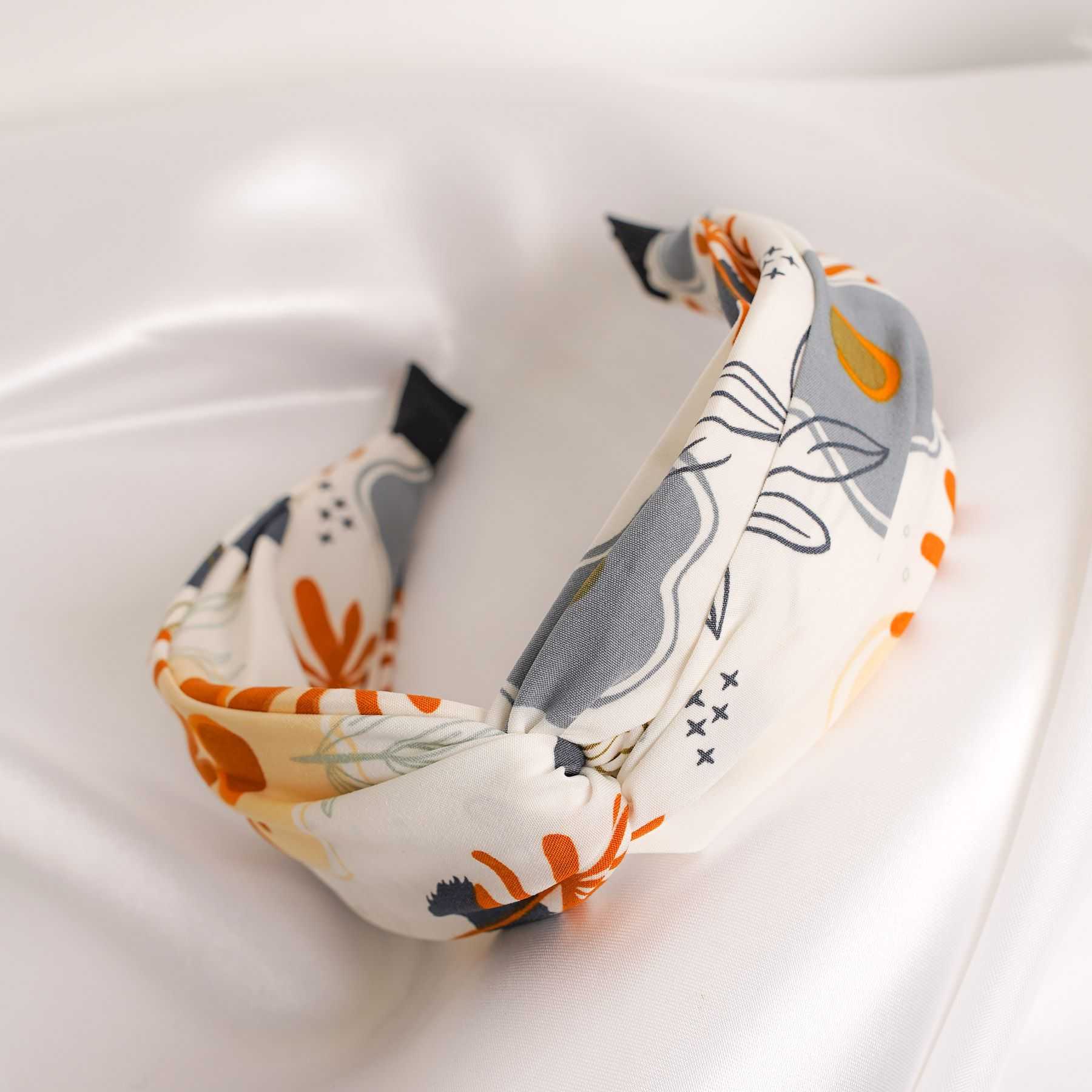 LOUISIANA HEADBAND - WHITE