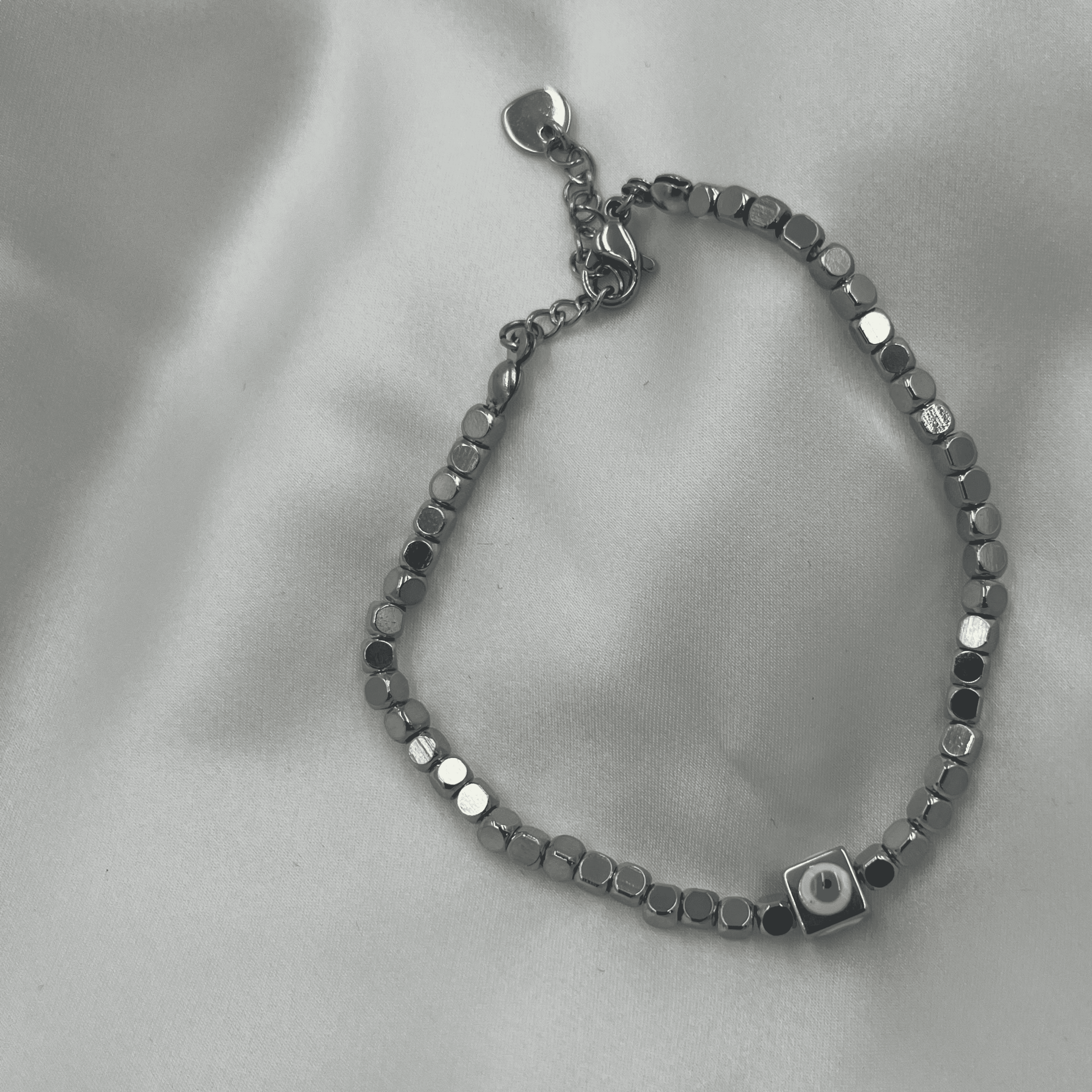 BLUE EYE SILVER BRACELET