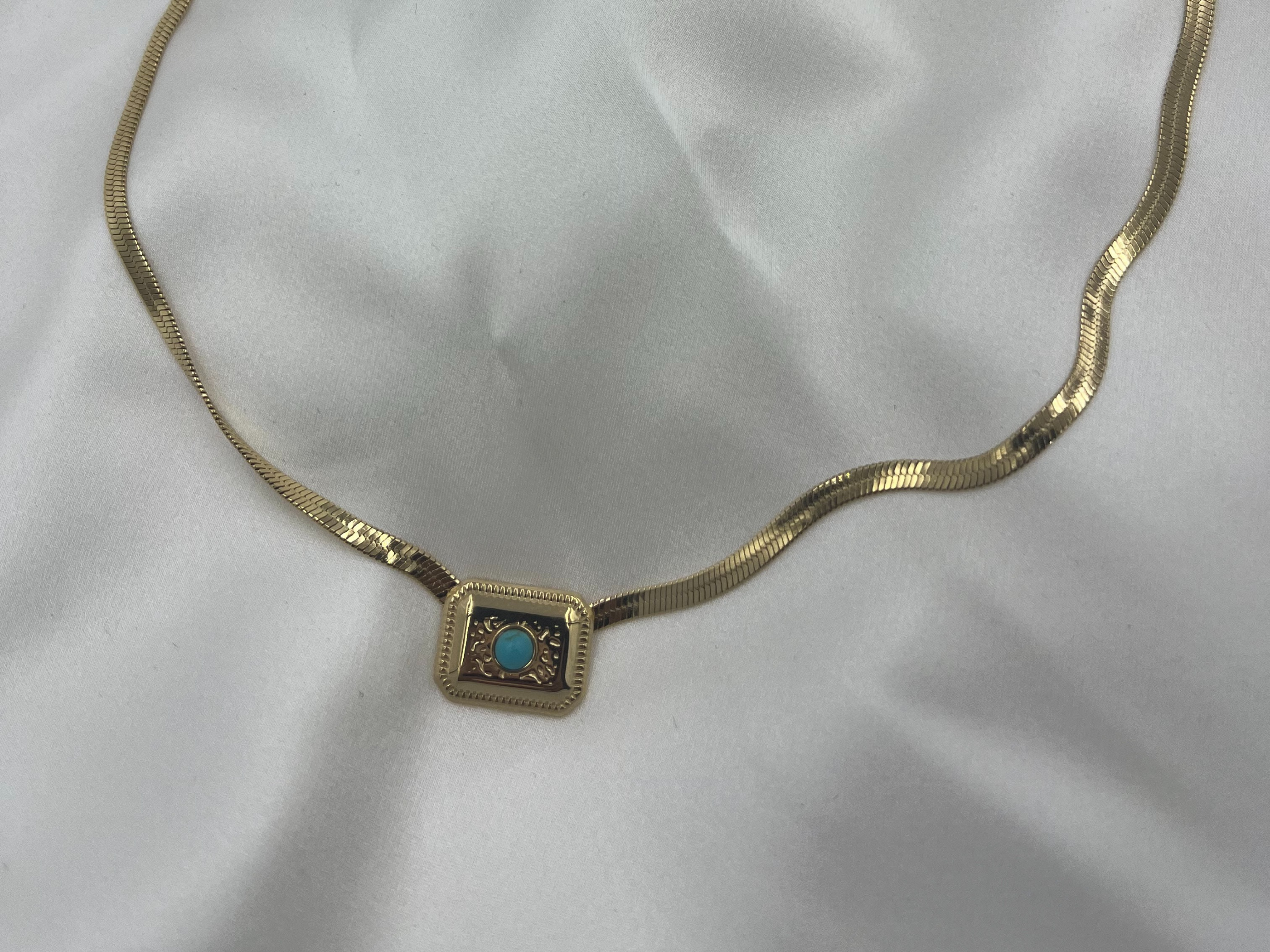 AURORA GOLD NECKLACE ' - ' ΜΕΝΤΑΓΙΟΝ