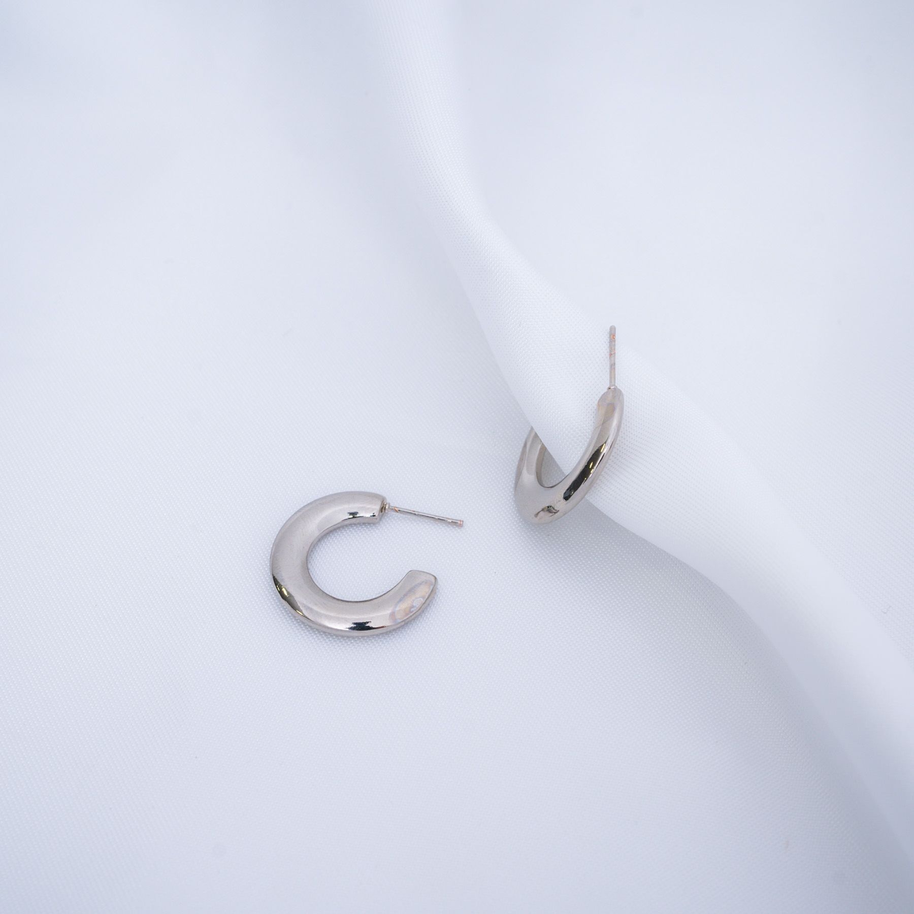 NINETTA HOOPS - SILVER ' - ' ΚΡΙΚΟΙ