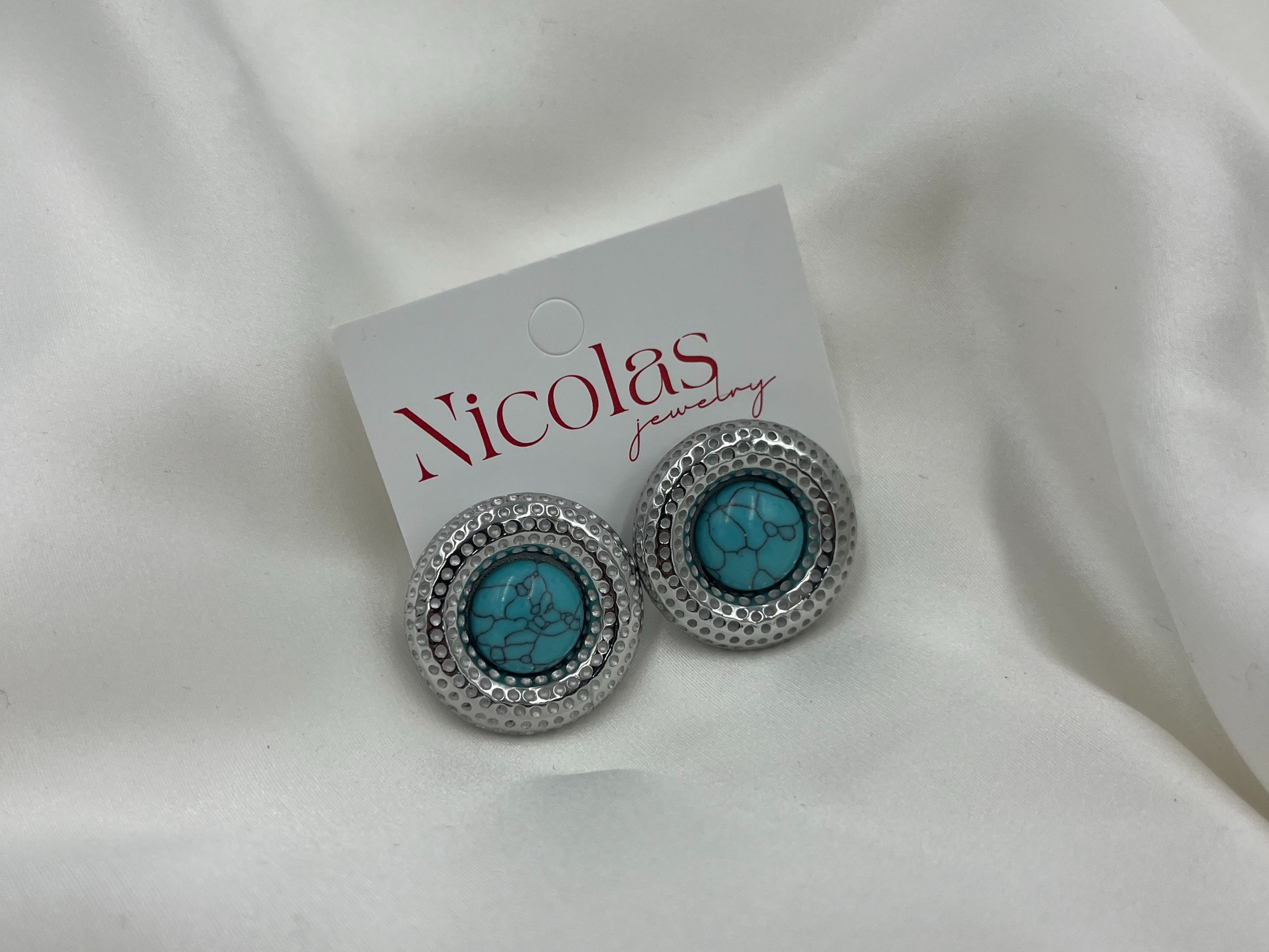 SUMMER SILVER EARRINGS ' - ' ΚΡΕΜΑΣΤΑ