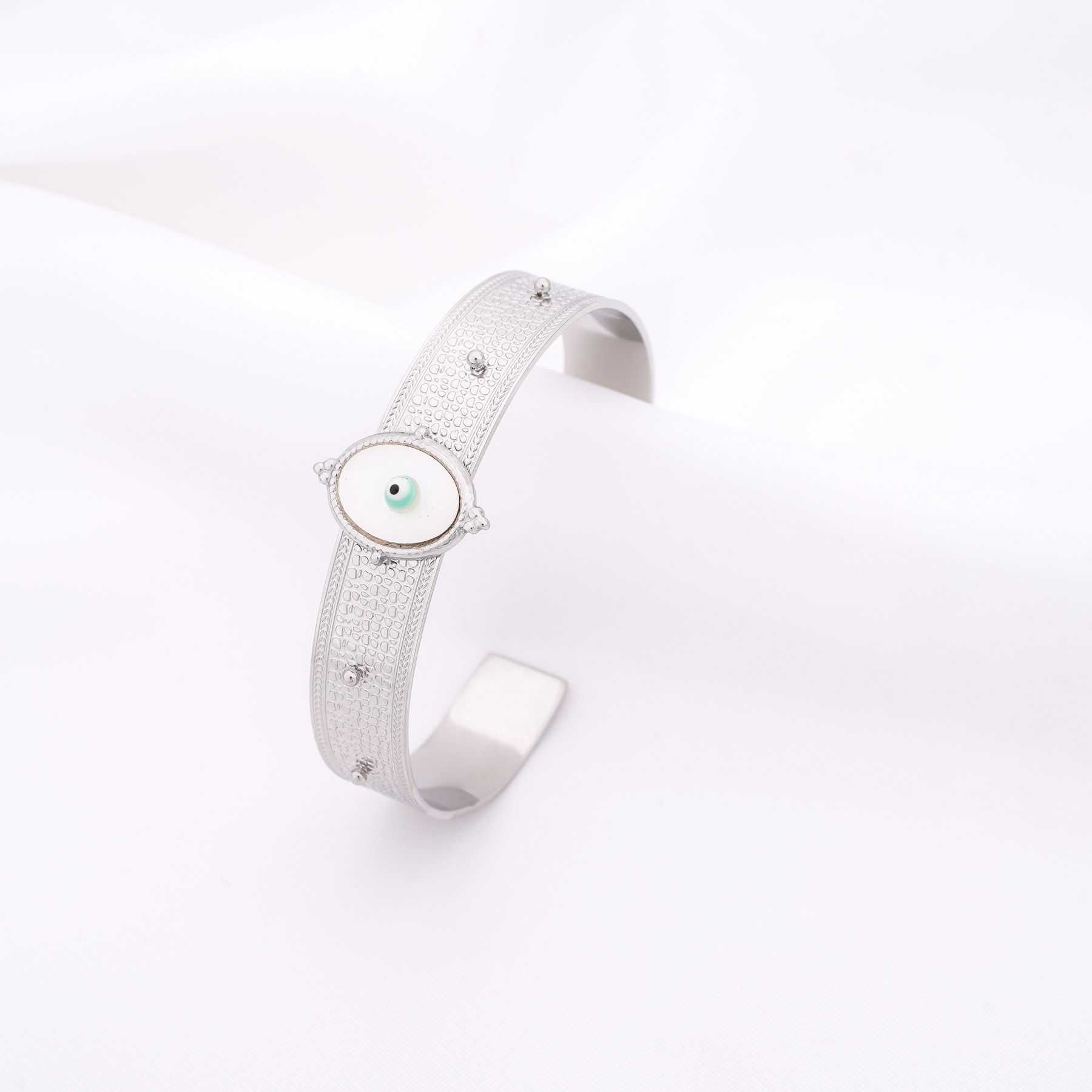 OLIVER HANDCUFF - SILVER