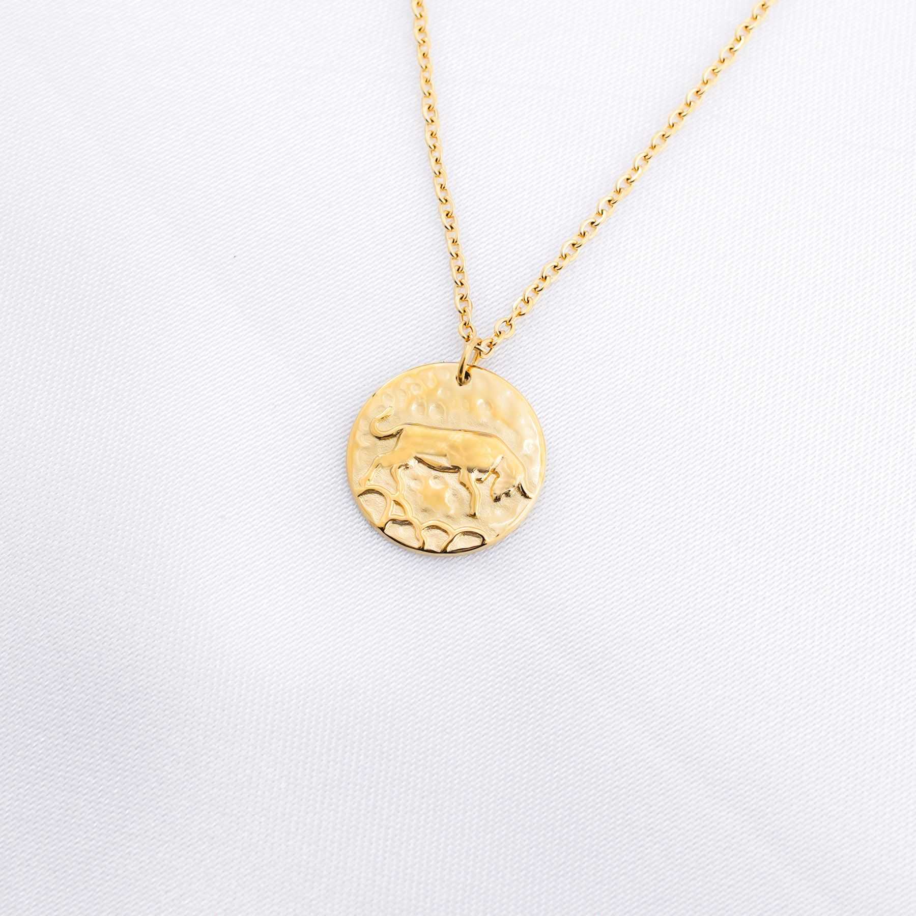 ZODIAC SIGN NECKLACE - ΤΑΥΡΟΣ ΧΡΥΣΟ  