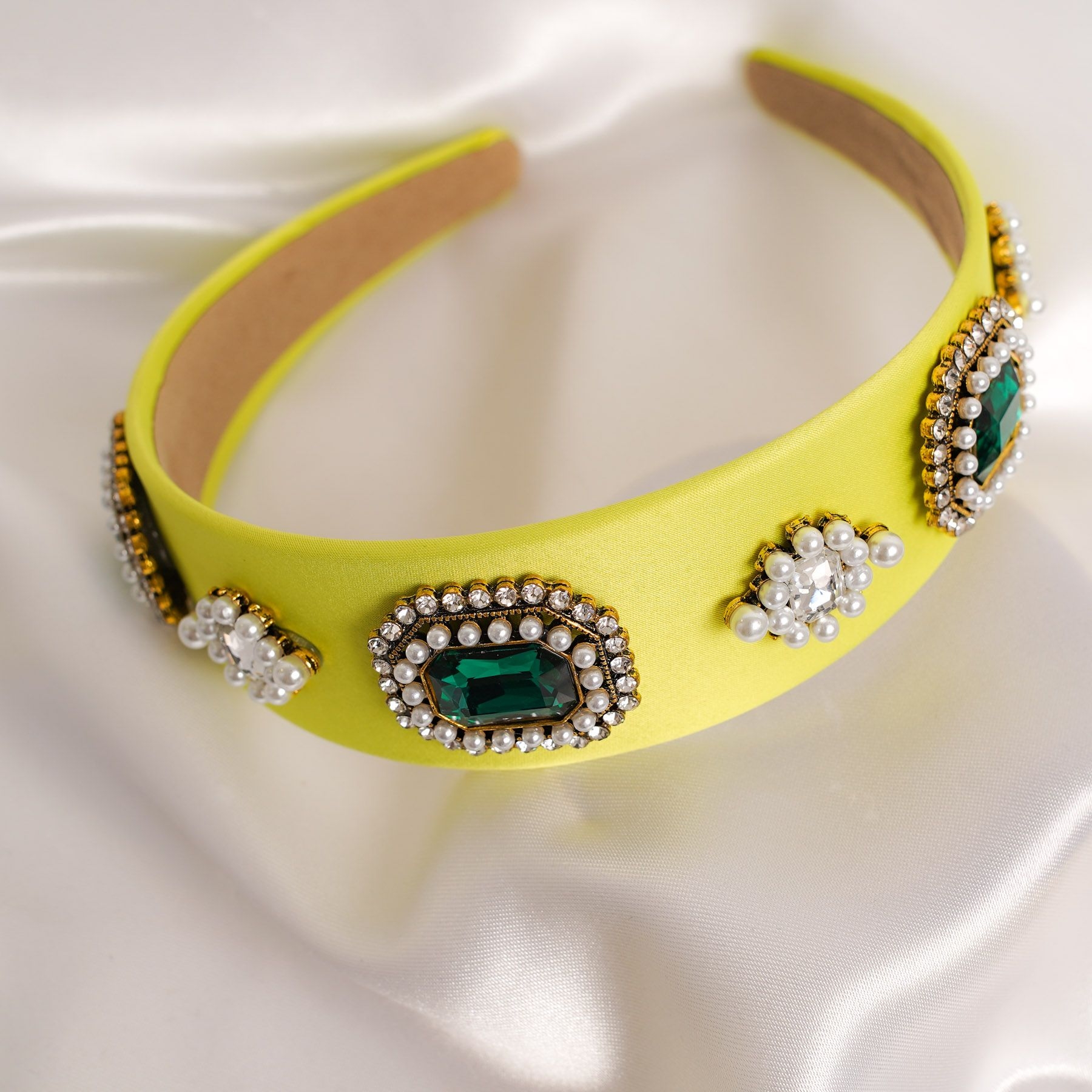 MARGOT HEADBAND - YELLOW ' - ' ΣΤΕΚΕΣ ΜΑΛΛΙΩΝ 