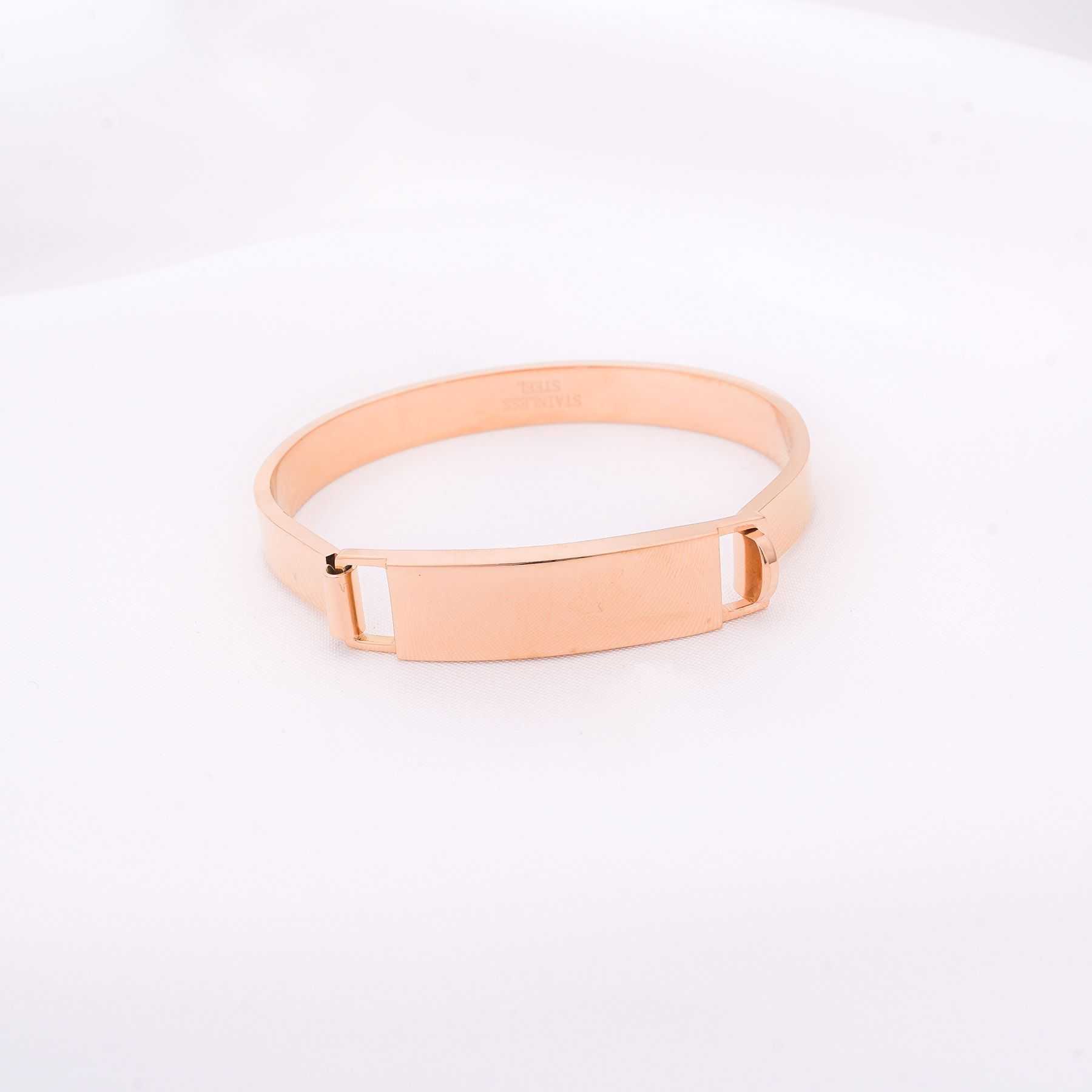 BOSS HANDCUFF - ROSE GOLD