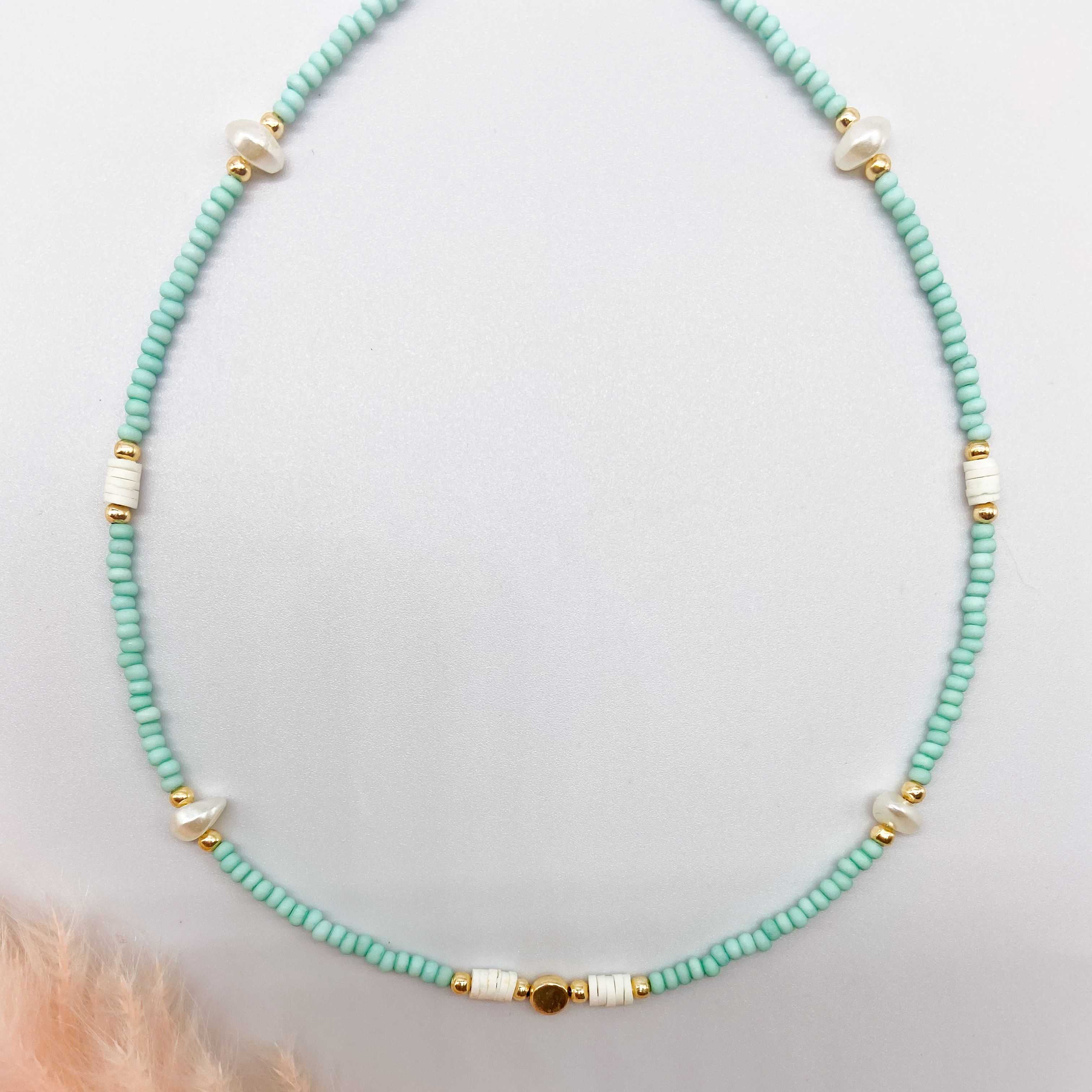SUNSHINE NECKLACE - TURQUOISE 