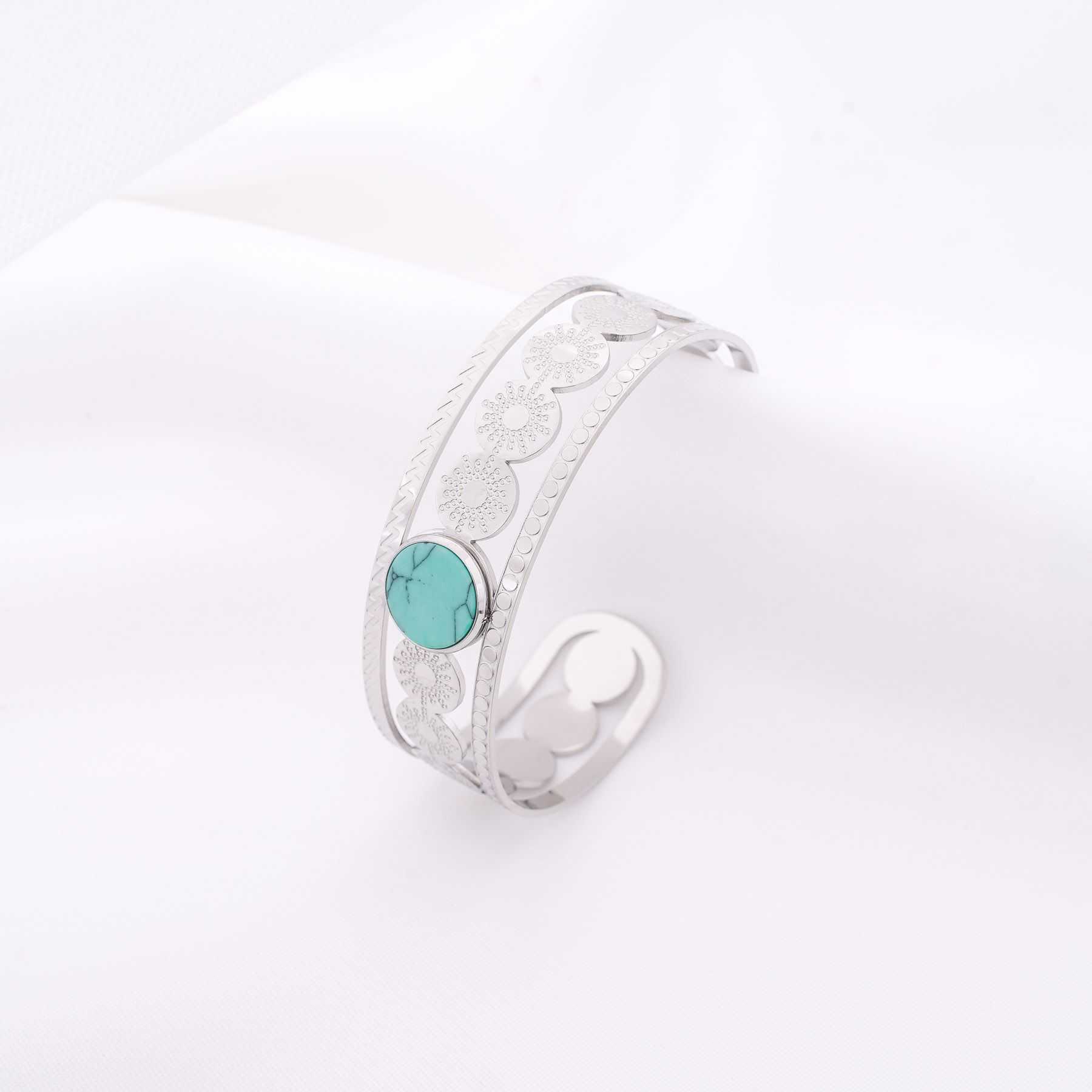 CASSIOPEIA HANDCUFF - SILVER