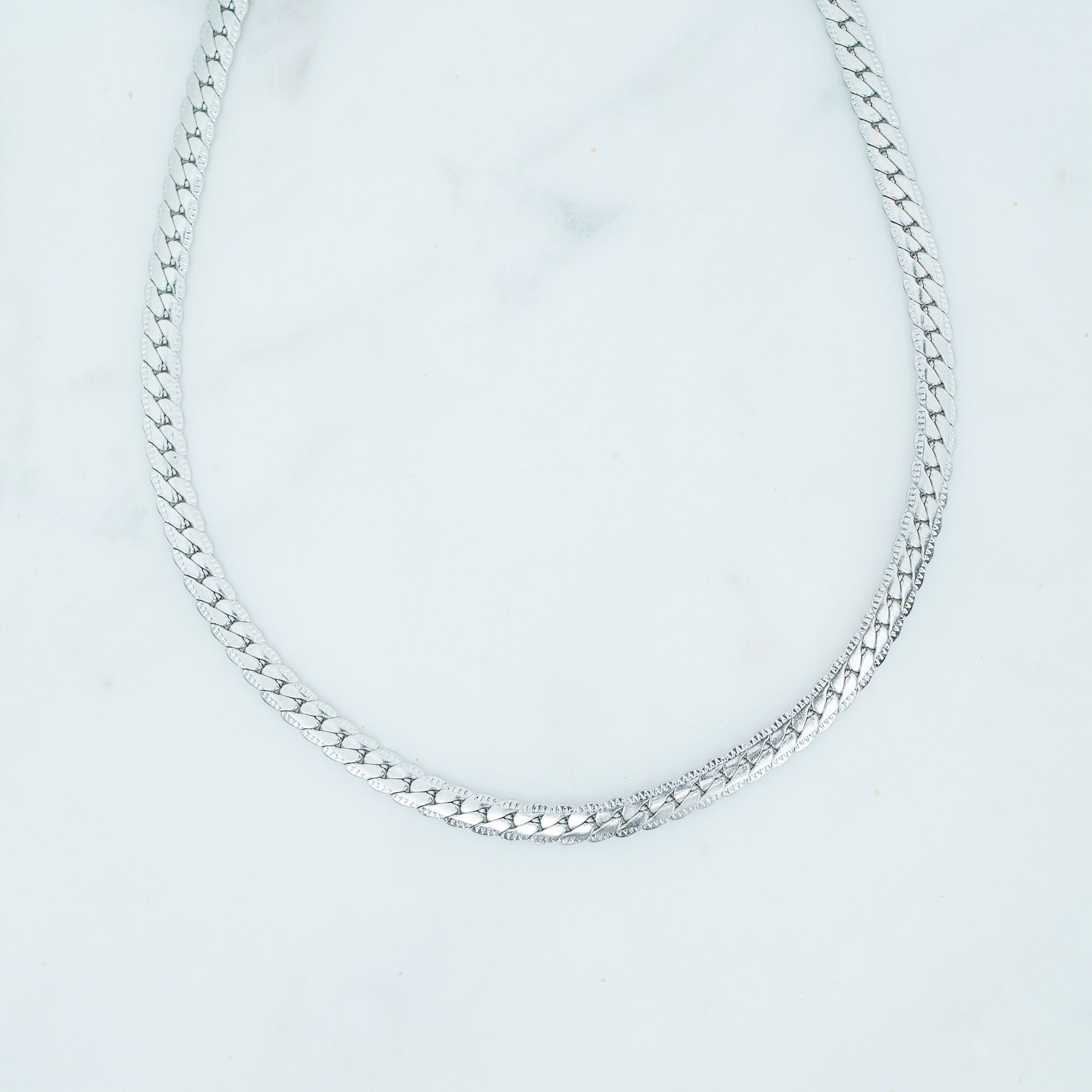 ETERNITY CHAIN NECKLACE - SILVER ' - ' ΑΛΥΣΙΔΕΣ