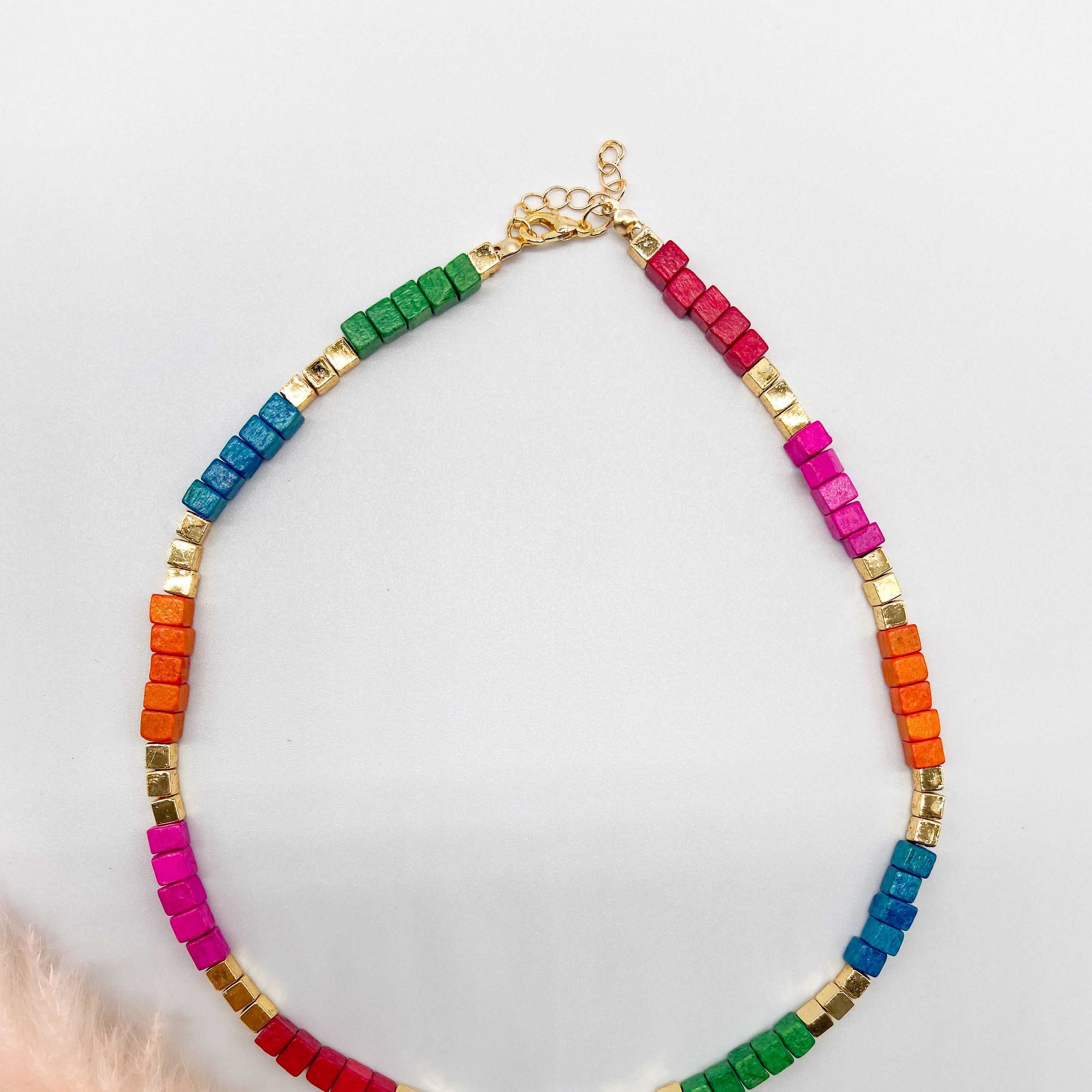 SKOPELOS NECKLACE - COLOURFUL 