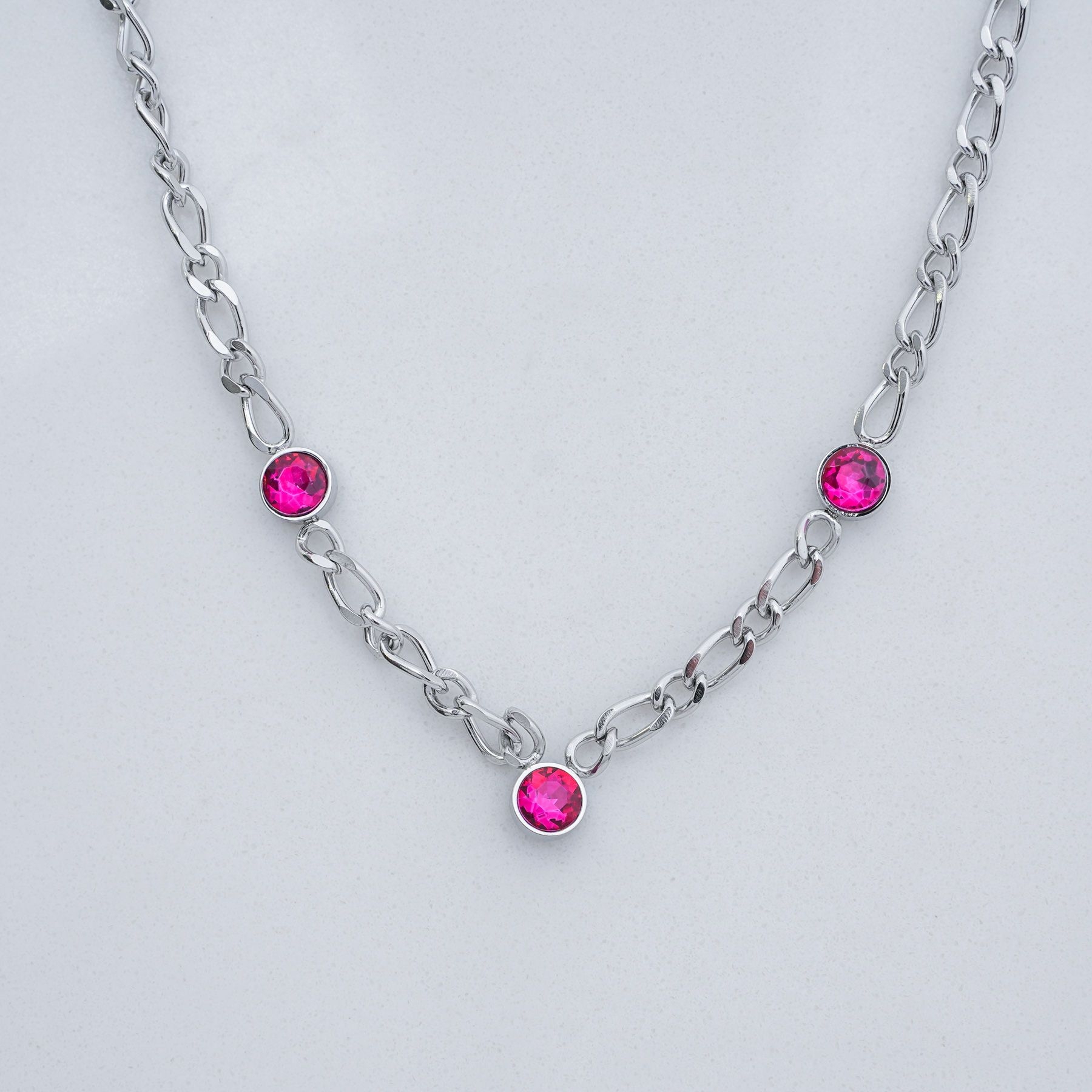 EMILIANA NECKLACE - SILVER ' - ' ΜΕΝΤΑΓΙΟΝ