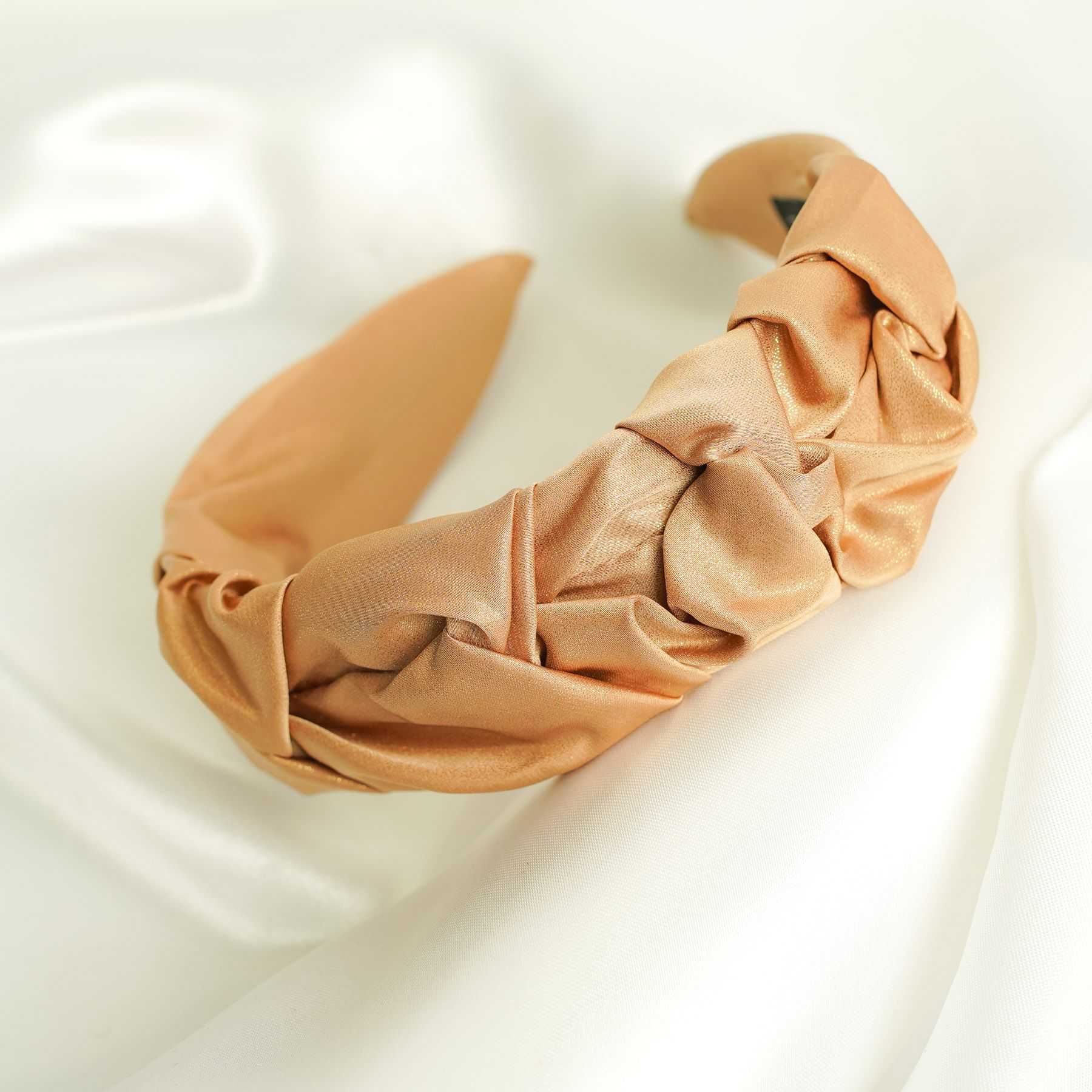 MERIDA HEADBAND - GLITTER NUDE 