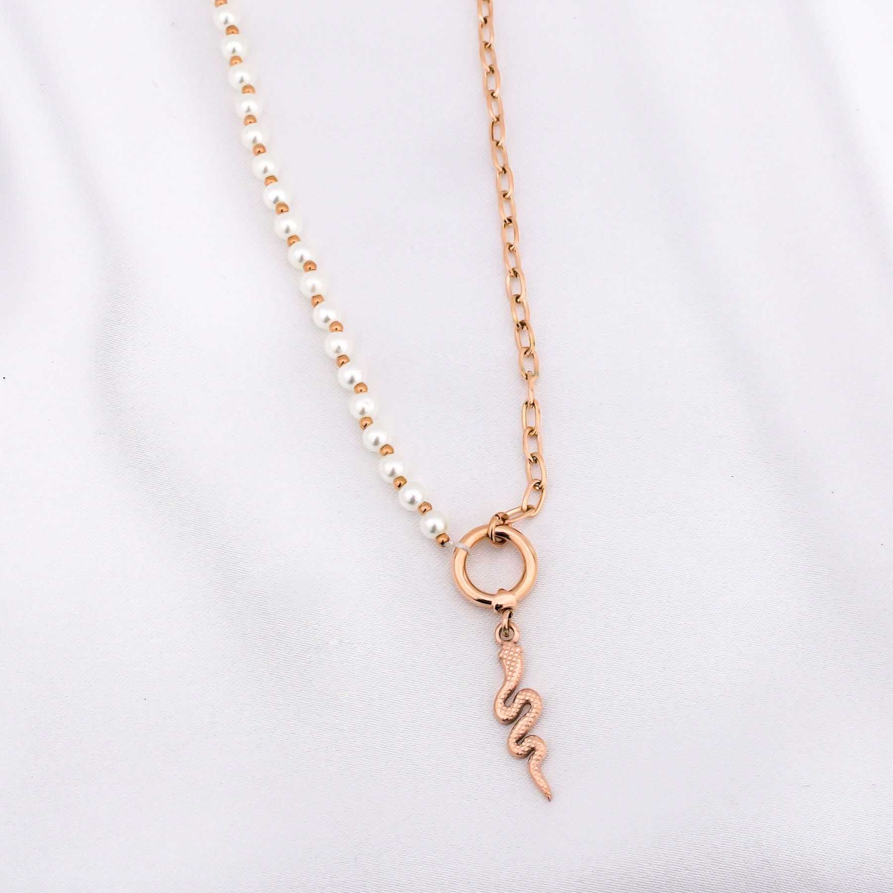AMAZONIA NECKLACE - ROSE GOLD