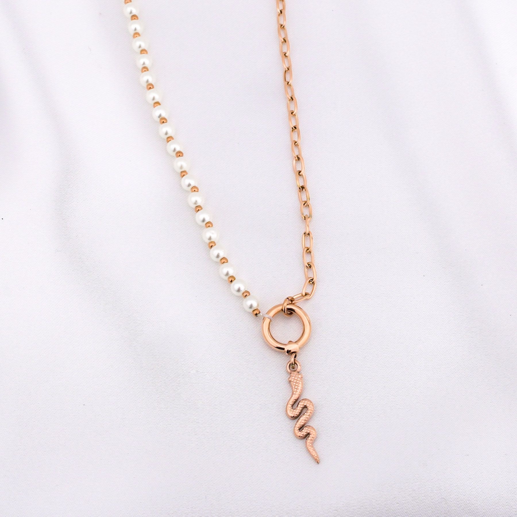 AMAZONIA NECKLACE - ROSE GOLD ' - ' ΜΕΝΤΑΓΙΟΝ