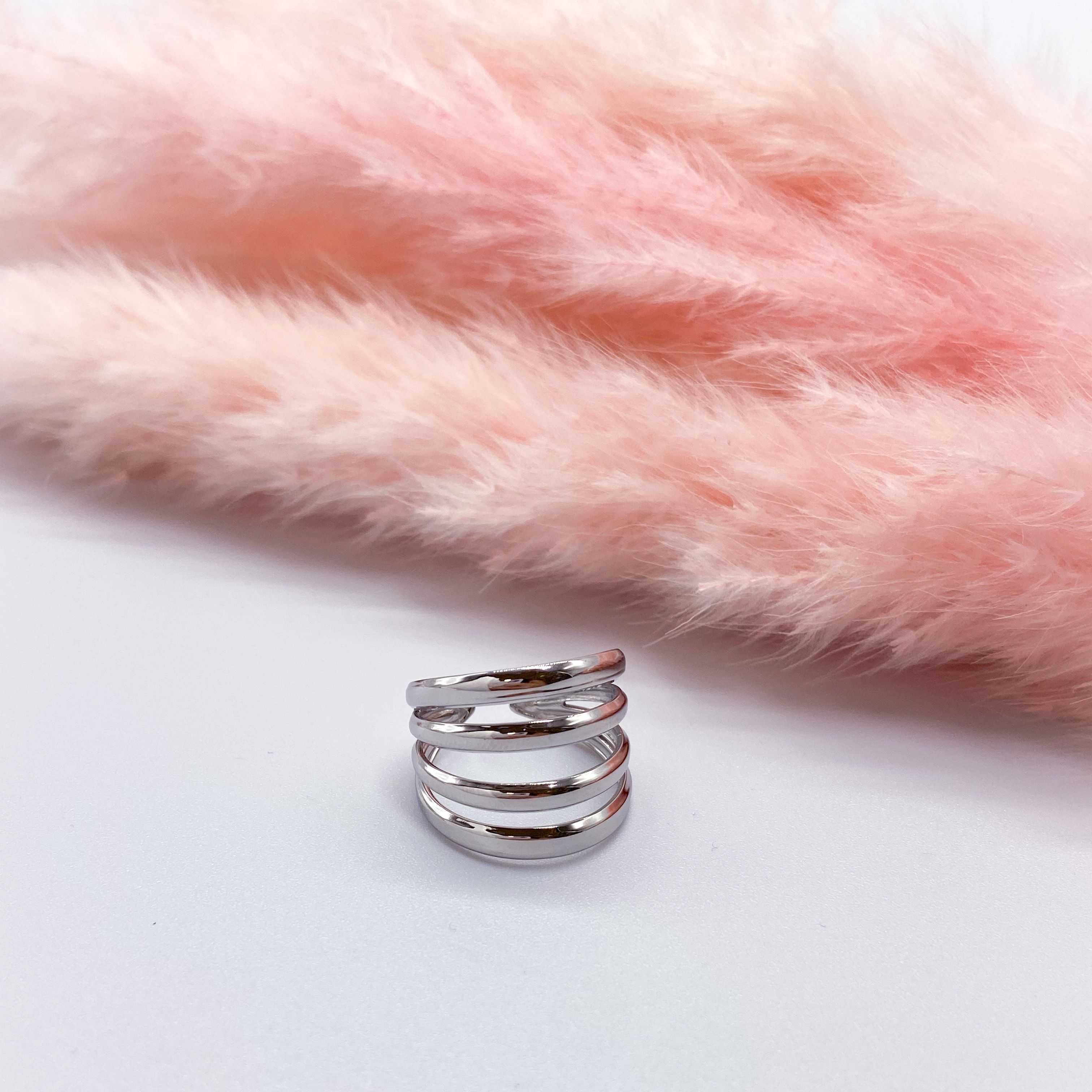 AMORGOS RING - SILVER 