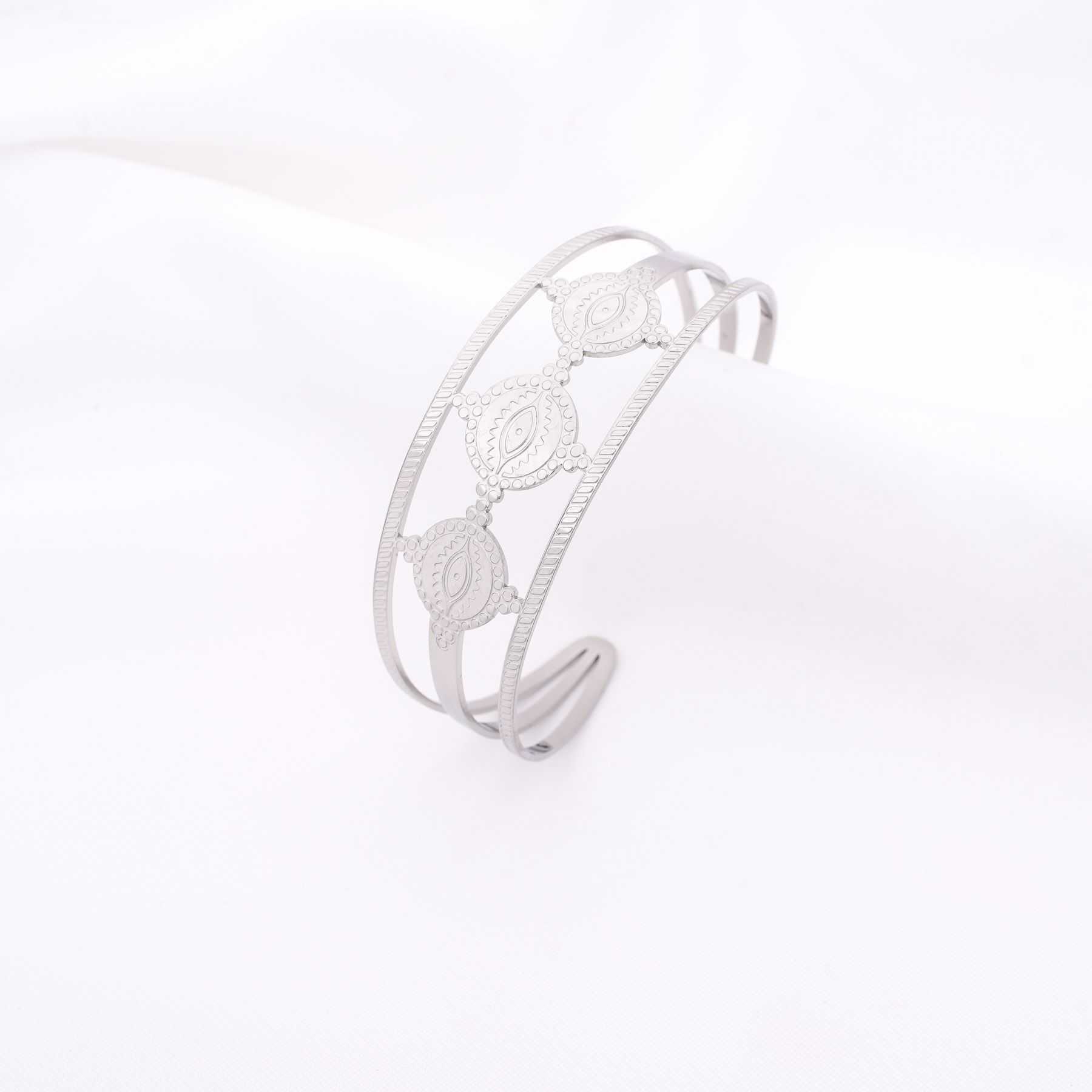 ELISSA HANDCUFF - SILVER