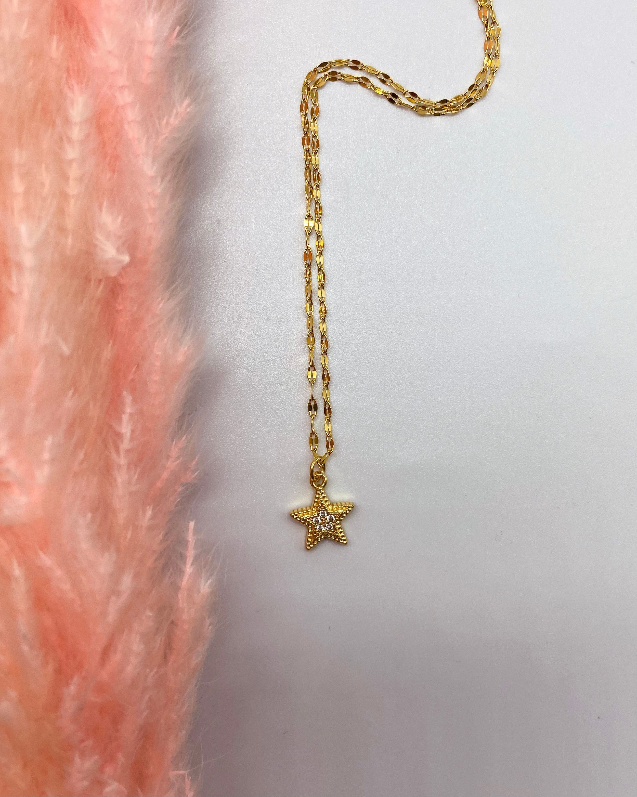 MEGASTAR NECKLACE - GOLD ' - ' ΜΕΝΤΑΓΙΟΝ