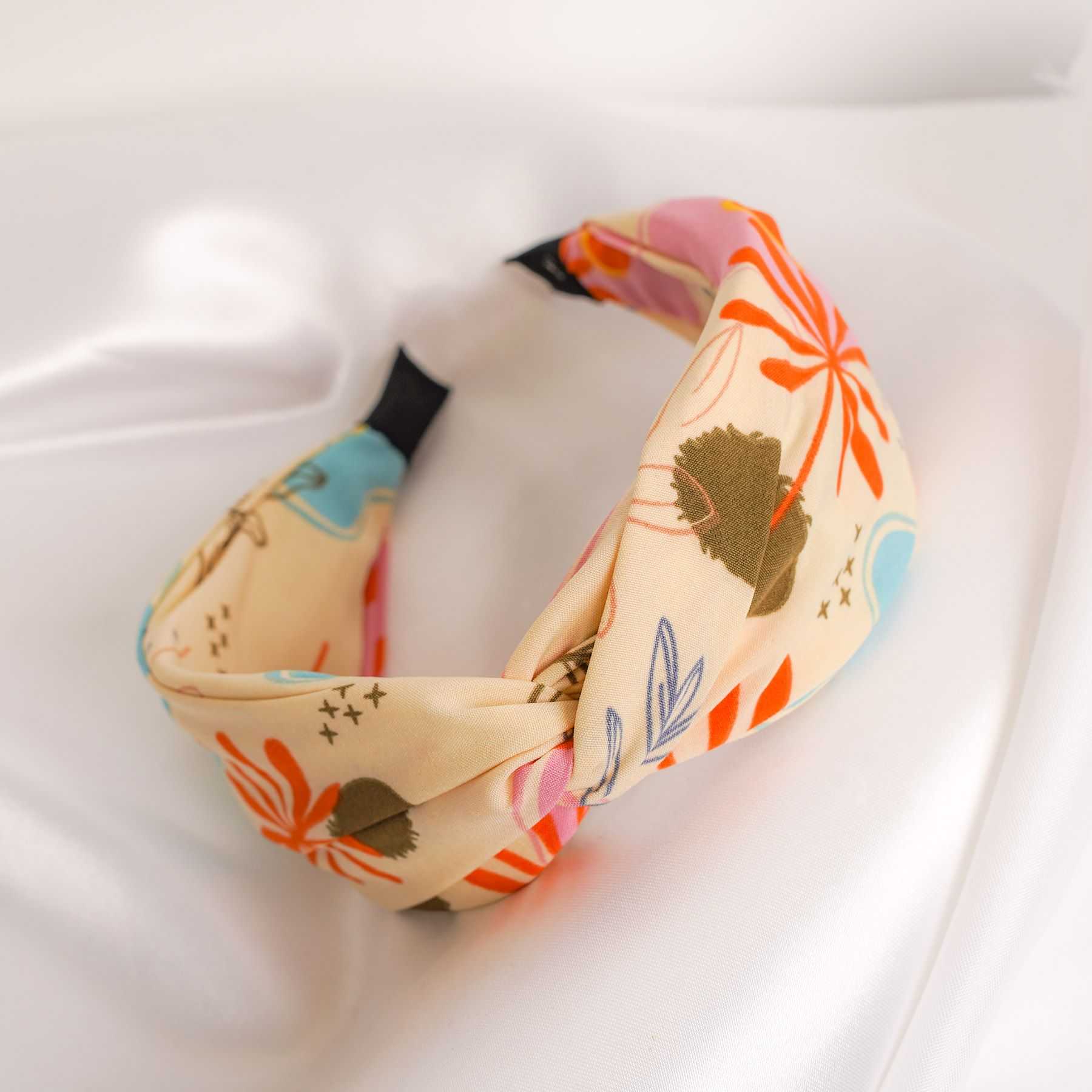 LOUISIANA HEADBAND - BEIGE