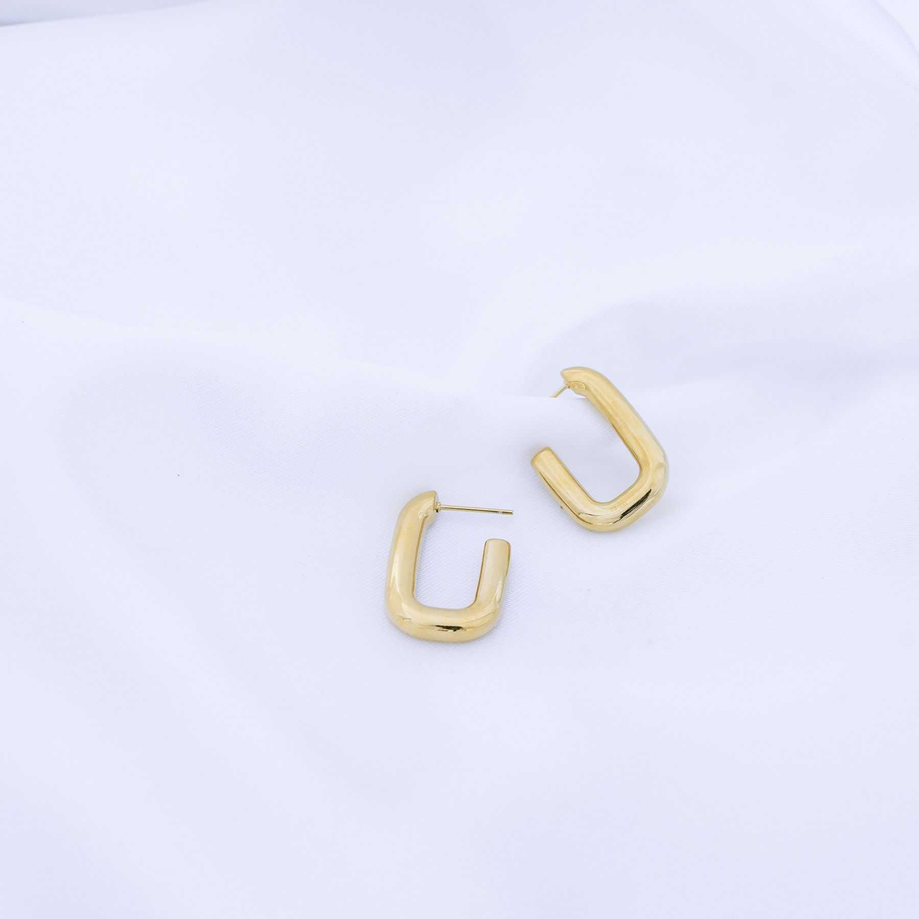 ELEANA HOOPS  - GOLD