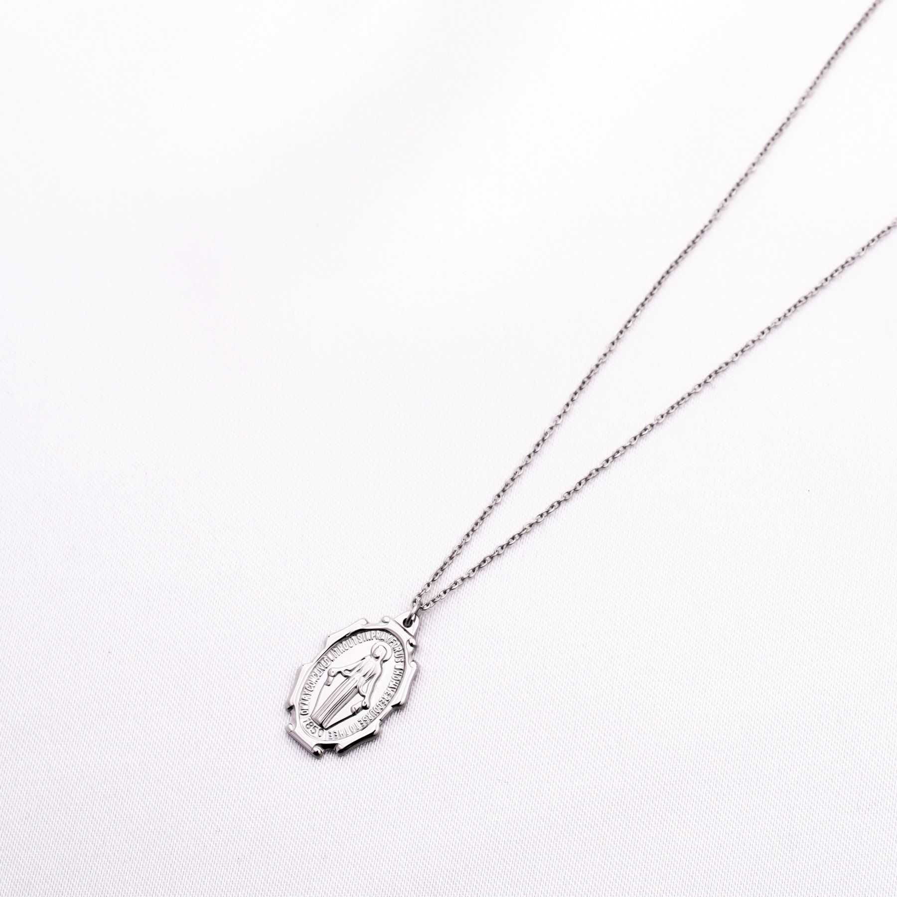 MADONNA MIA NECKLACE - SILVER