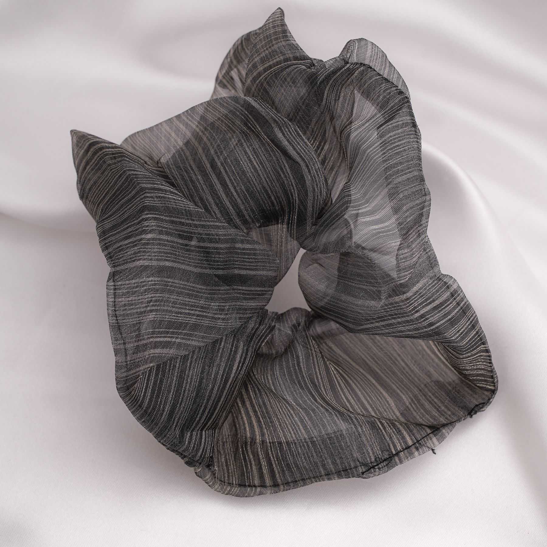BELLARINA SCRUNCHIE - DARK GREY 