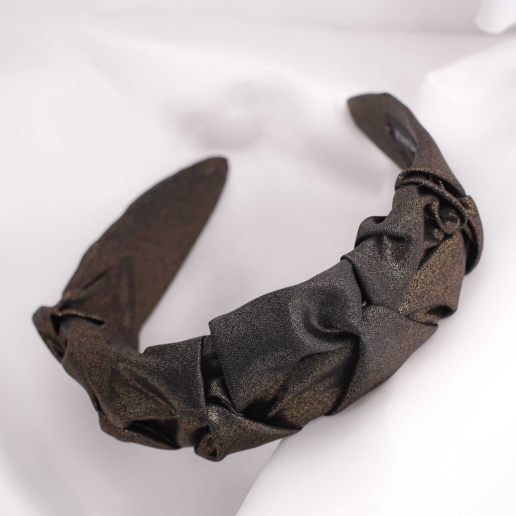 MERIDA HEADBAND - GLITTER BLACK 
