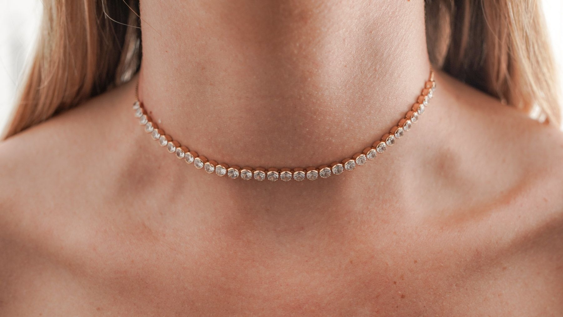 ARIANNA CHOKER NECKLACE - GOLD ' - ' ΤΣΟΚΕΡ