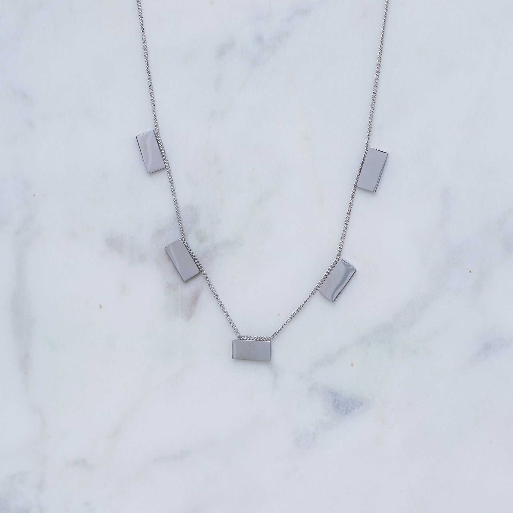 BRIANNA NECKLACE - SILVER