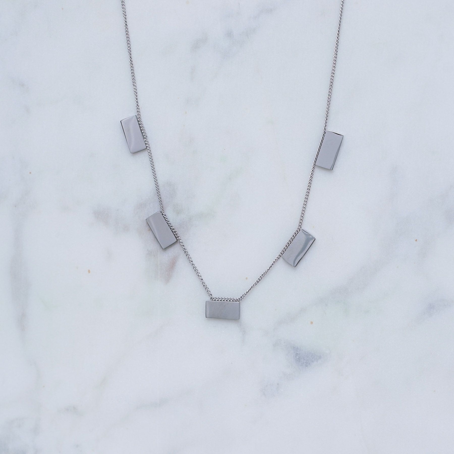 BRIANNA NECKLACE - SILVER ' - ' ΑΛΥΣΙΔΕΣ