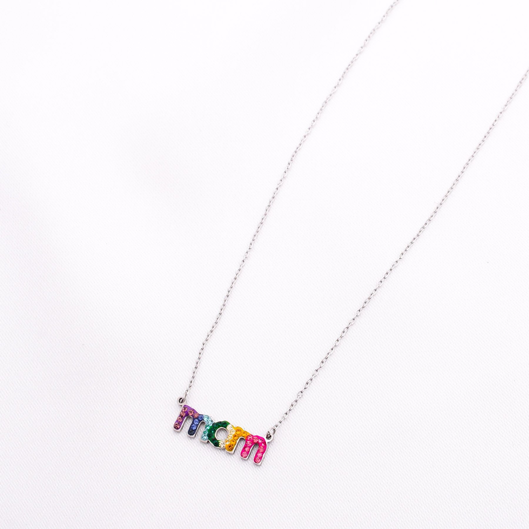 MOM NECKLACE - SILVER ' - ' ΜΑΜΑ - ΝΟΝΑ