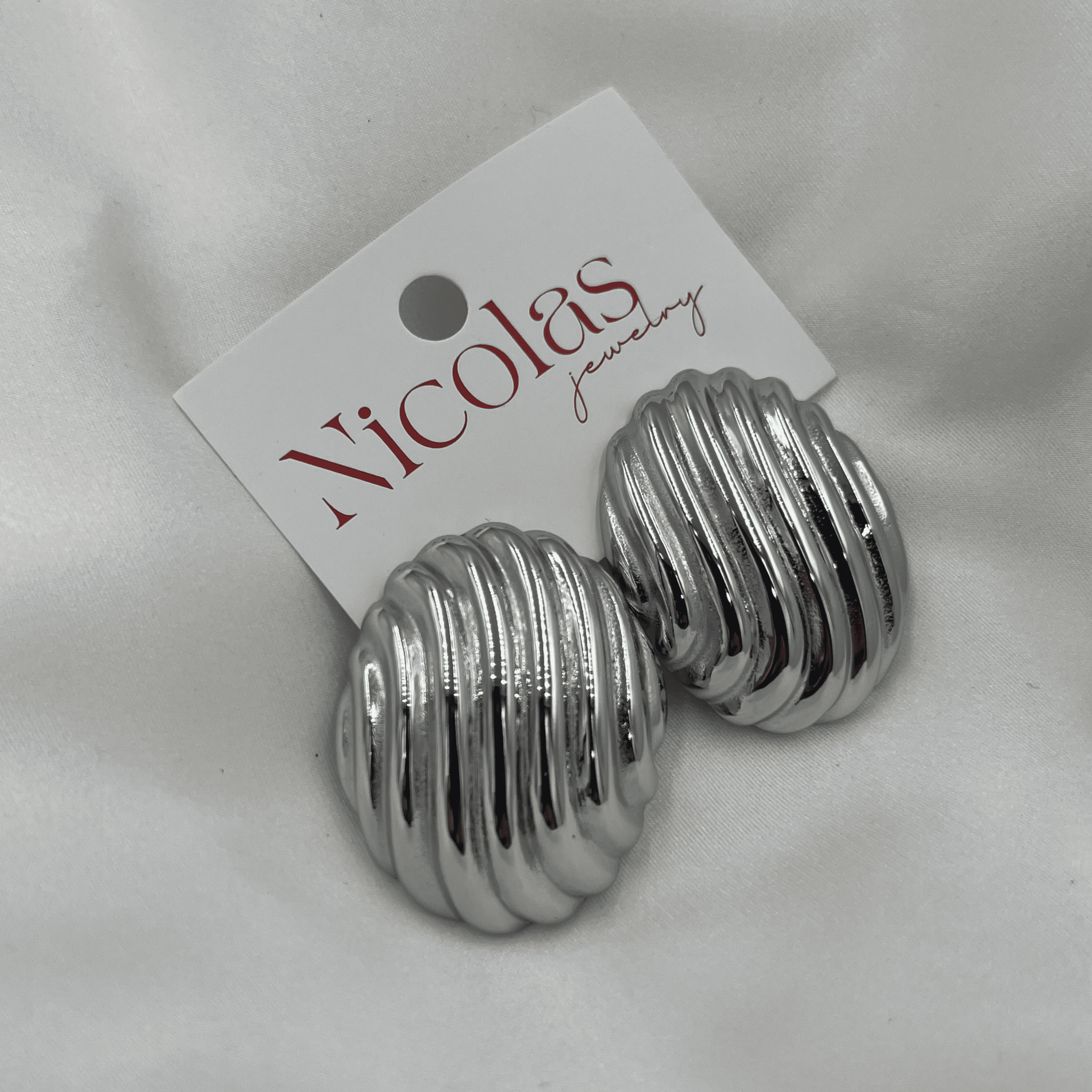 HAILEY SILVER EARRINGS