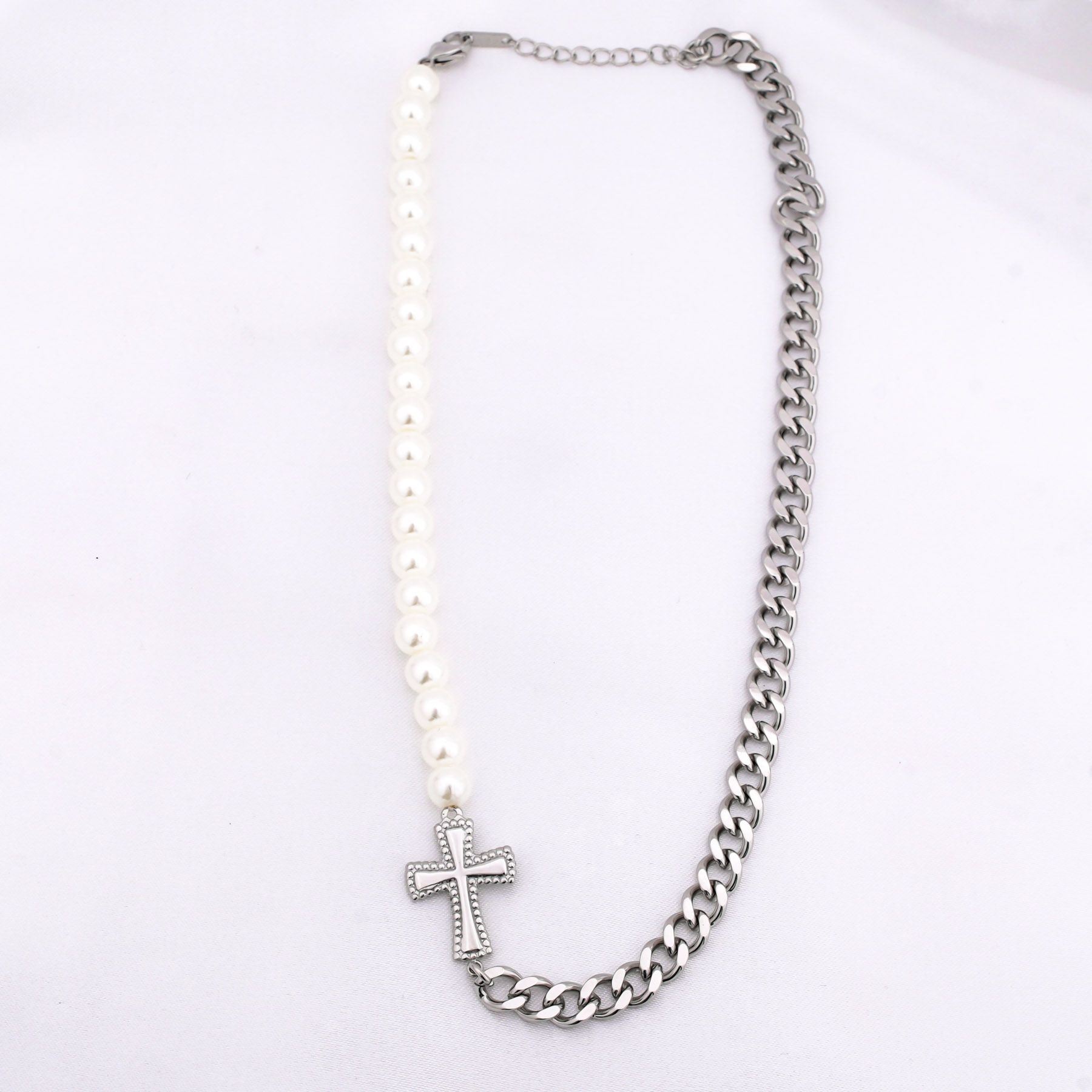 EYGENEIA NECKLACE - SILVER ' - ' ΣΤΑΥΡΟΙ