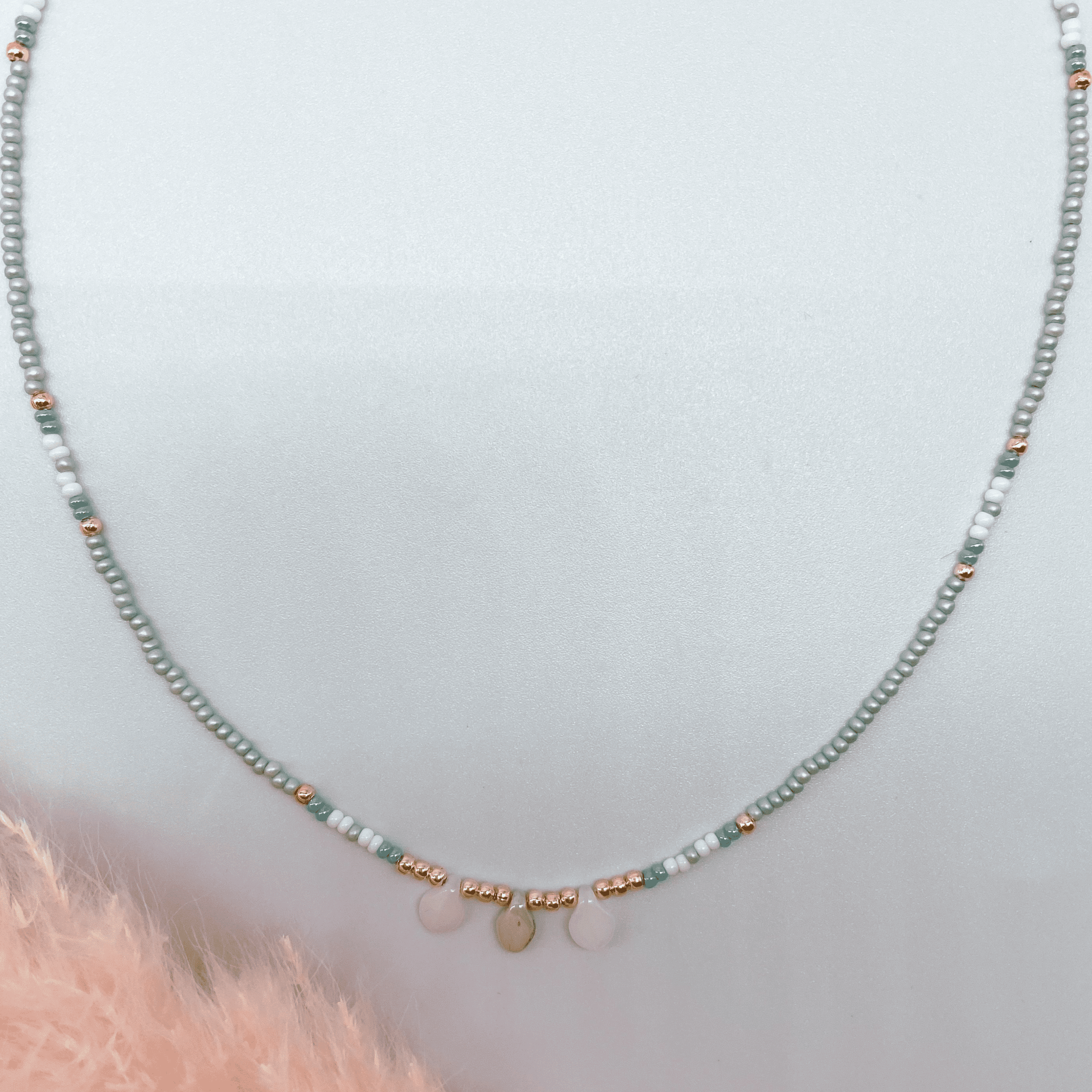 CELINE NECKLACE - TURQUOISE 