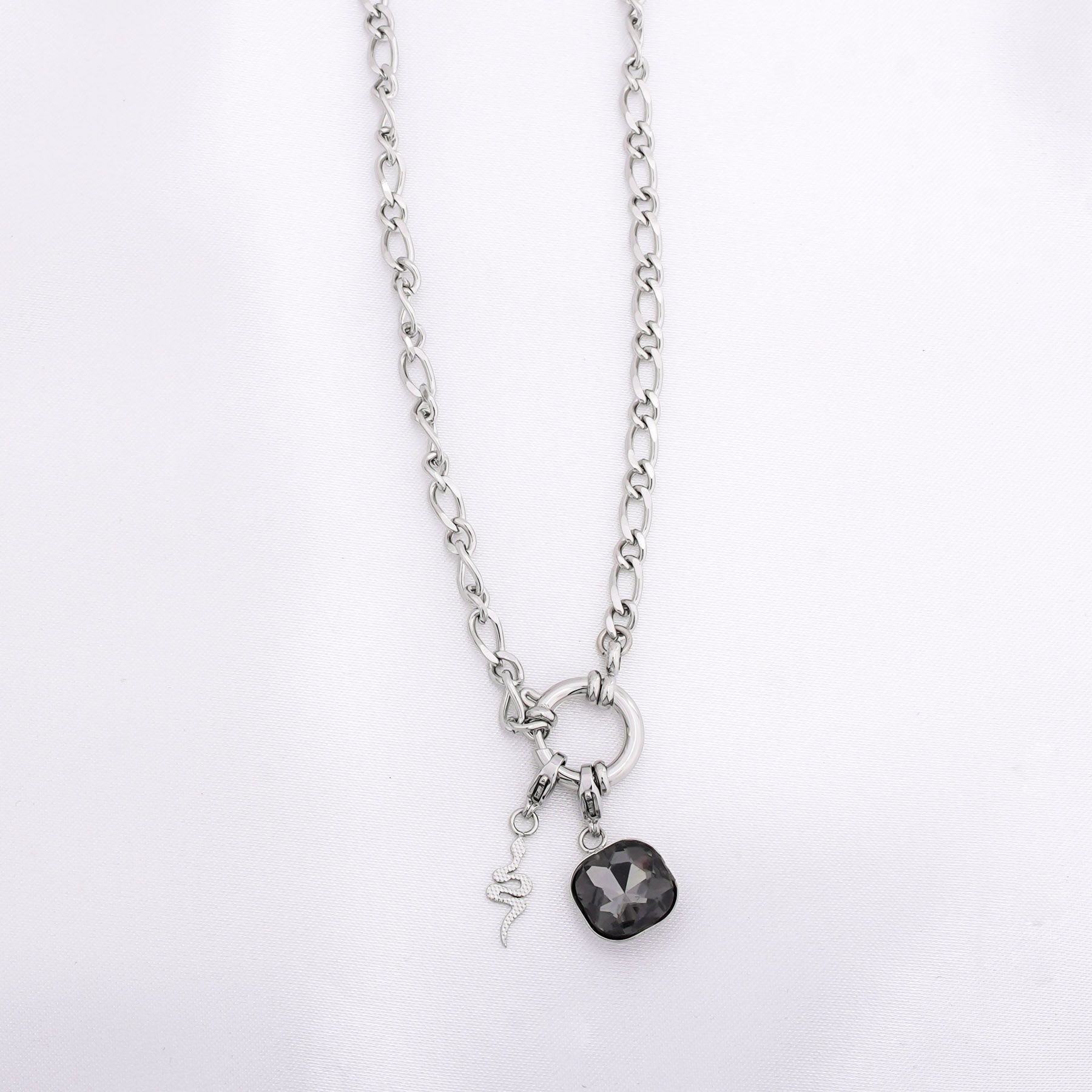 MEMENTO NECKLACE - SILVER ' - ' ΜΕΝΤΑΓΙΟΝ