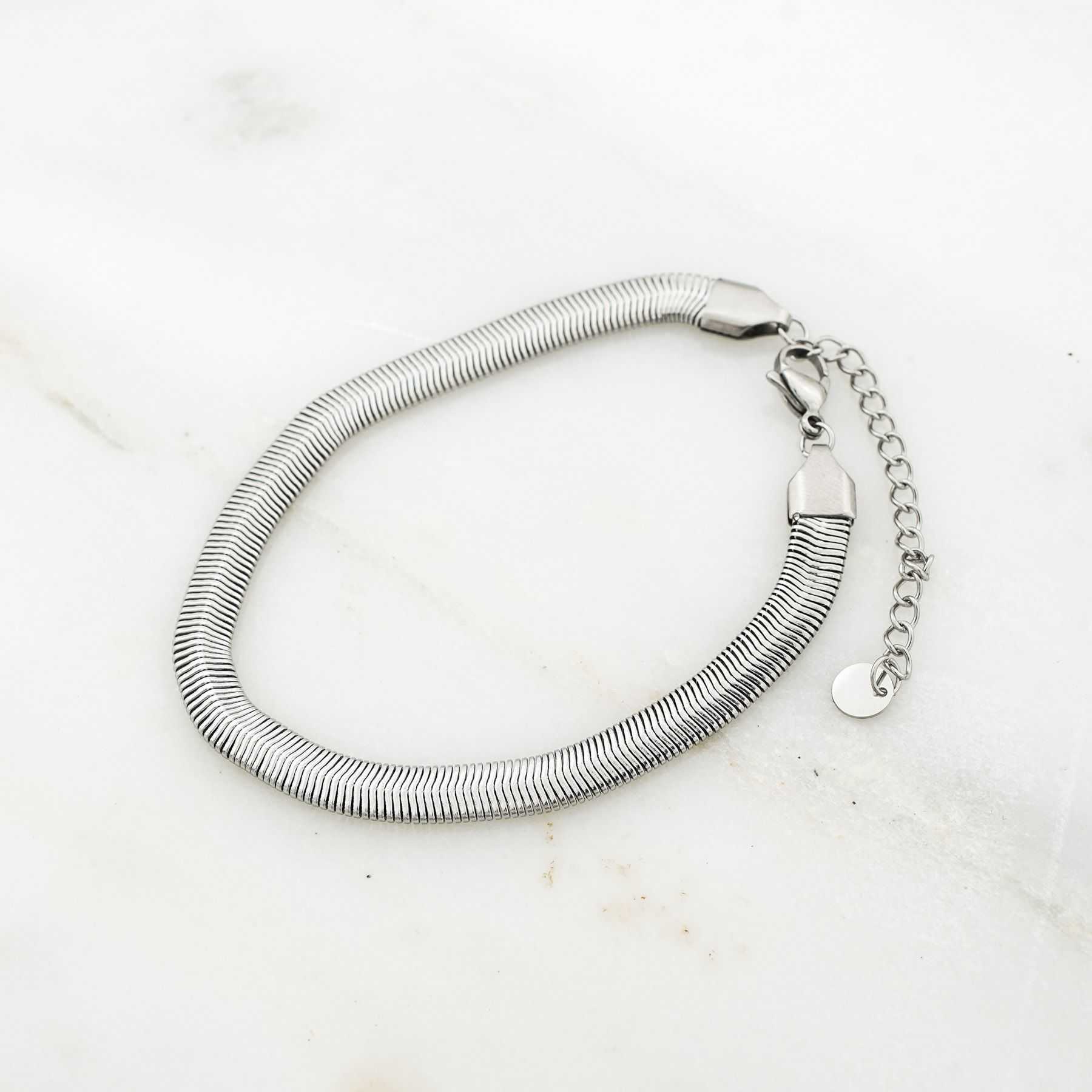 NAHLA ANKLET - SILVER
