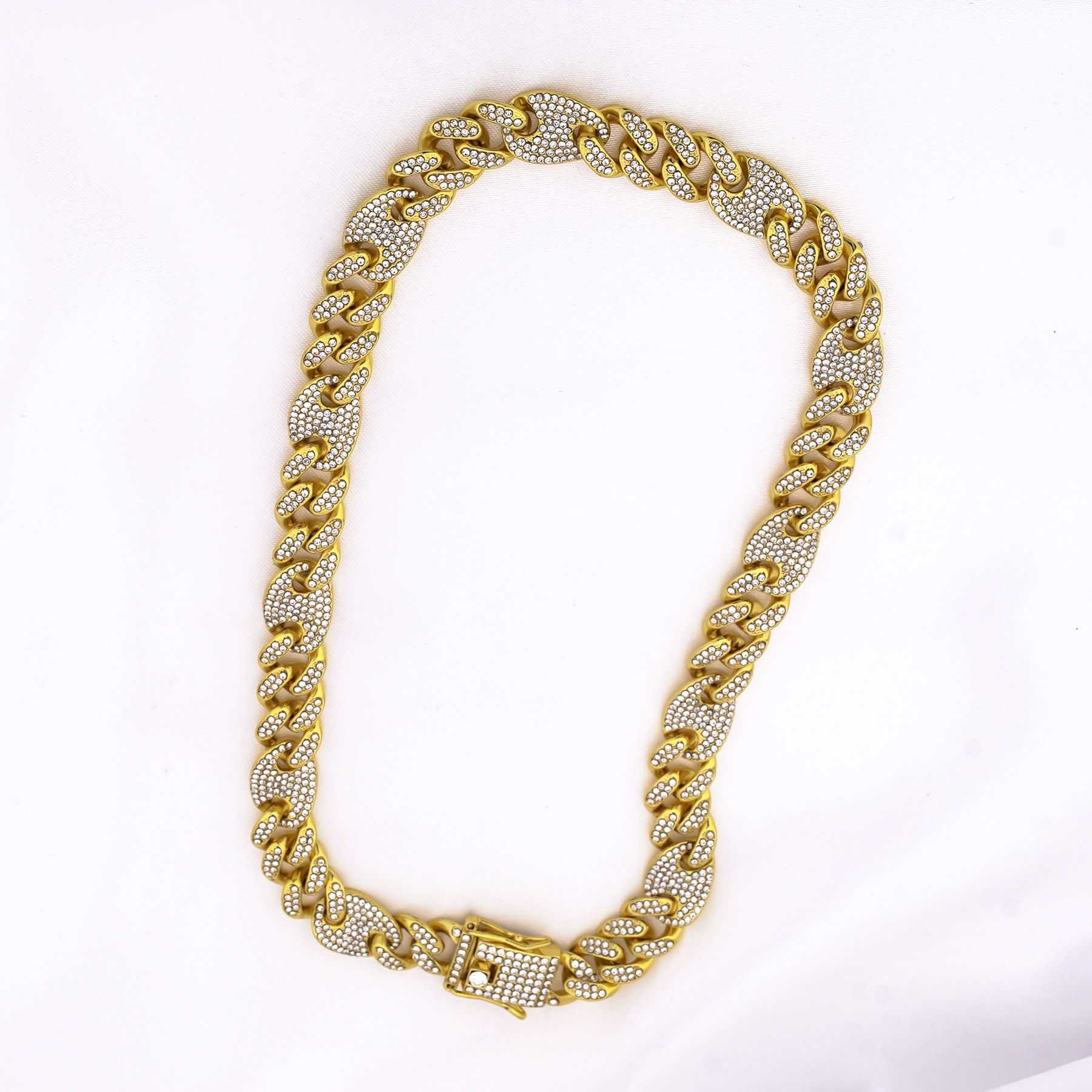 TRAP CHAIN NECKLACE - GOLD