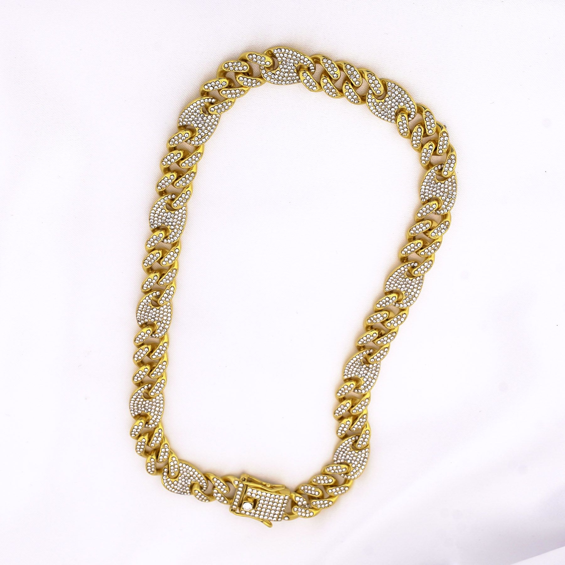 TRAP CHAIN NECKLACE - GOLD ' - ' ΑΛΥΣΙΔΕΣ