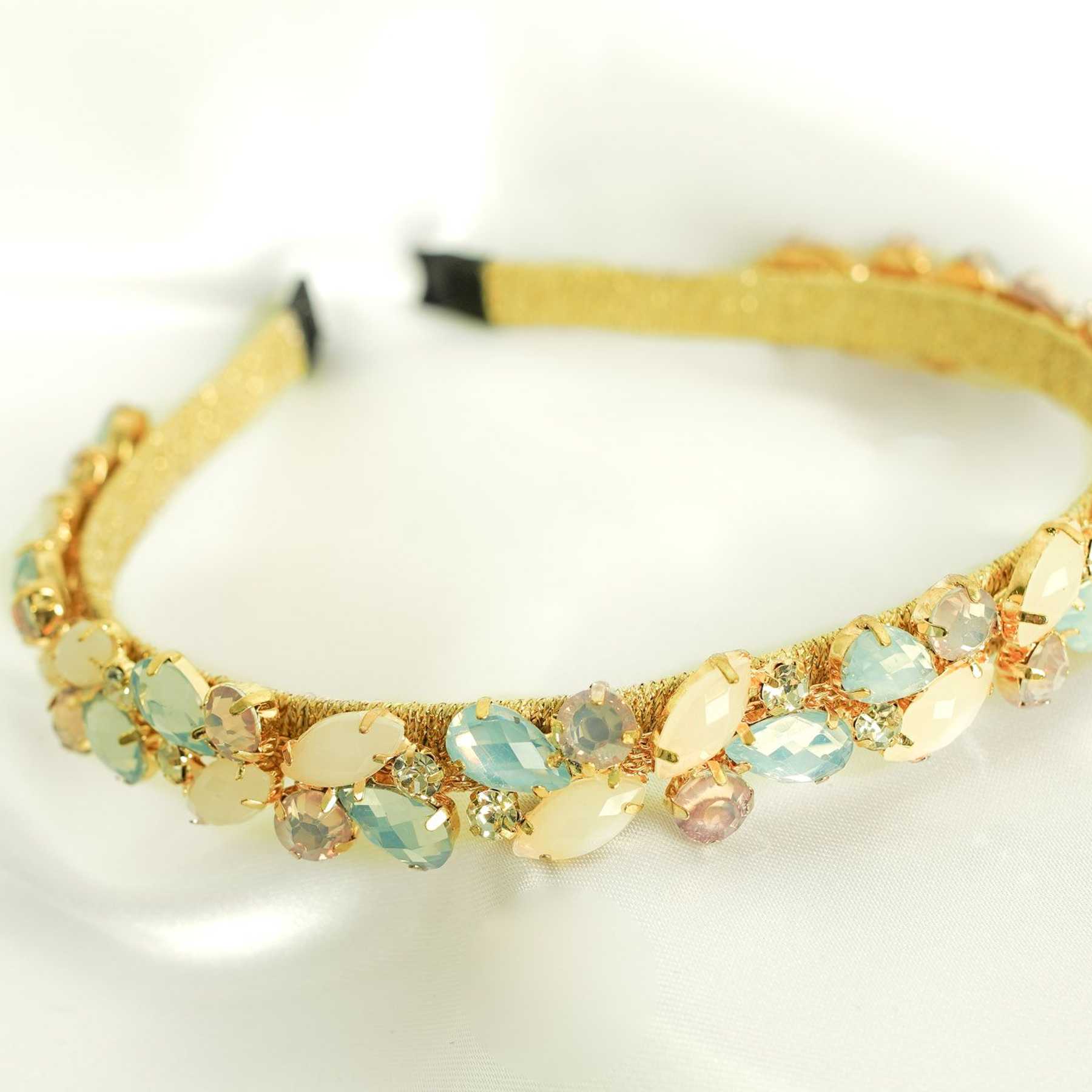 ROSALIE HEADBAND - GOLD
