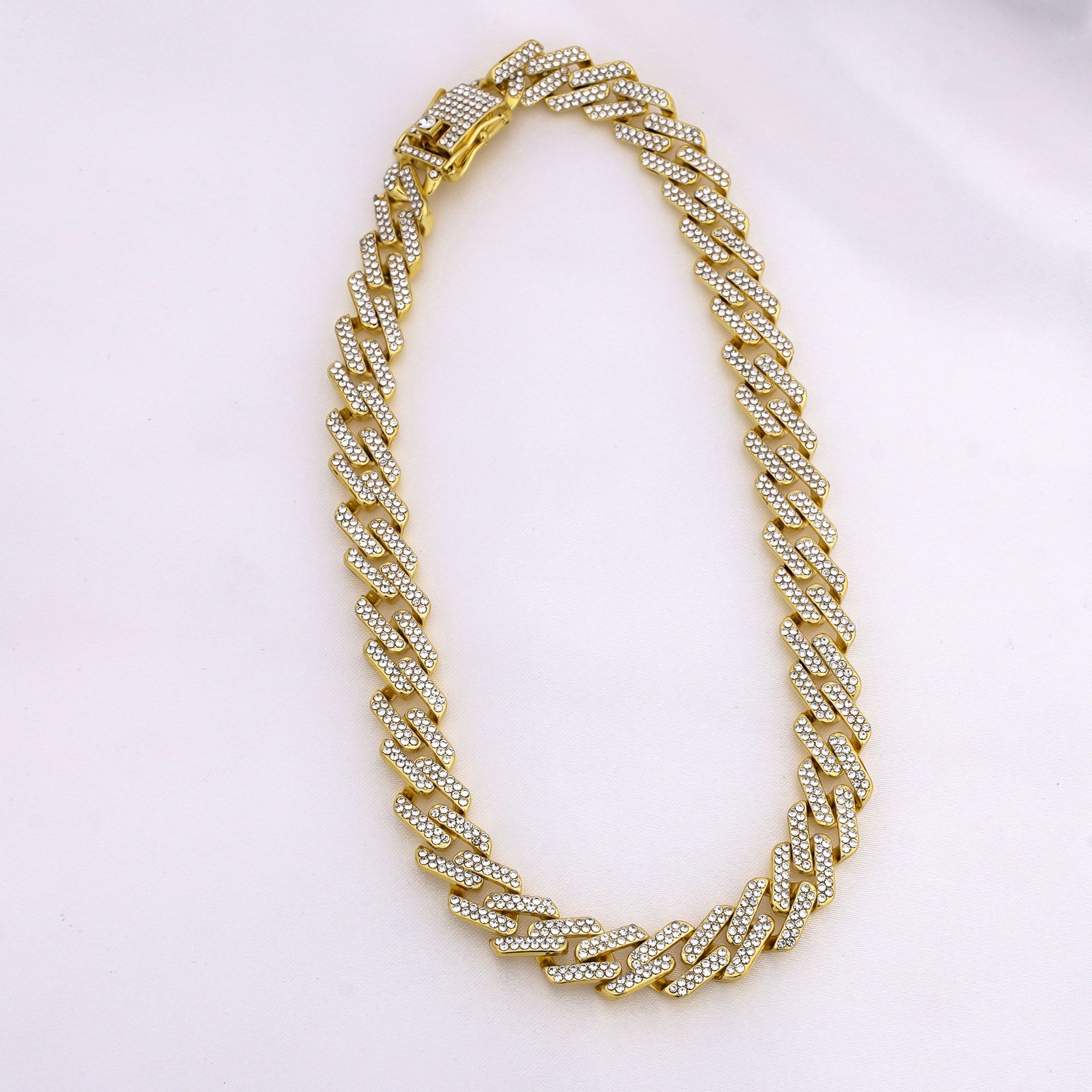 FAME CHAIN NECKLACE - GOLD ' - ' ΑΛΥΣΙΔΕΣ