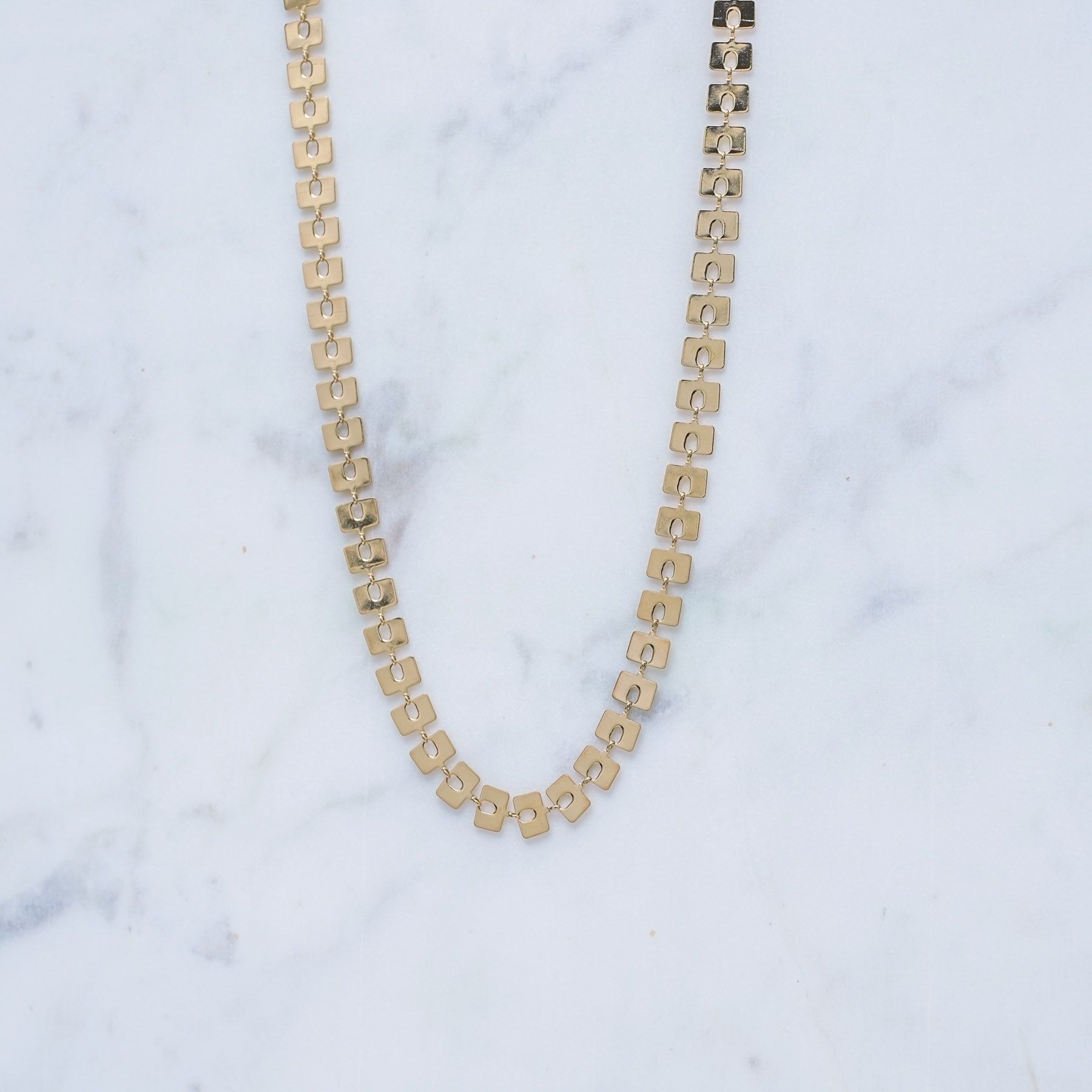 ALYSSA CHAIN NECKLACE - GOLD ' - ' ΑΛΥΣΙΔΕΣ