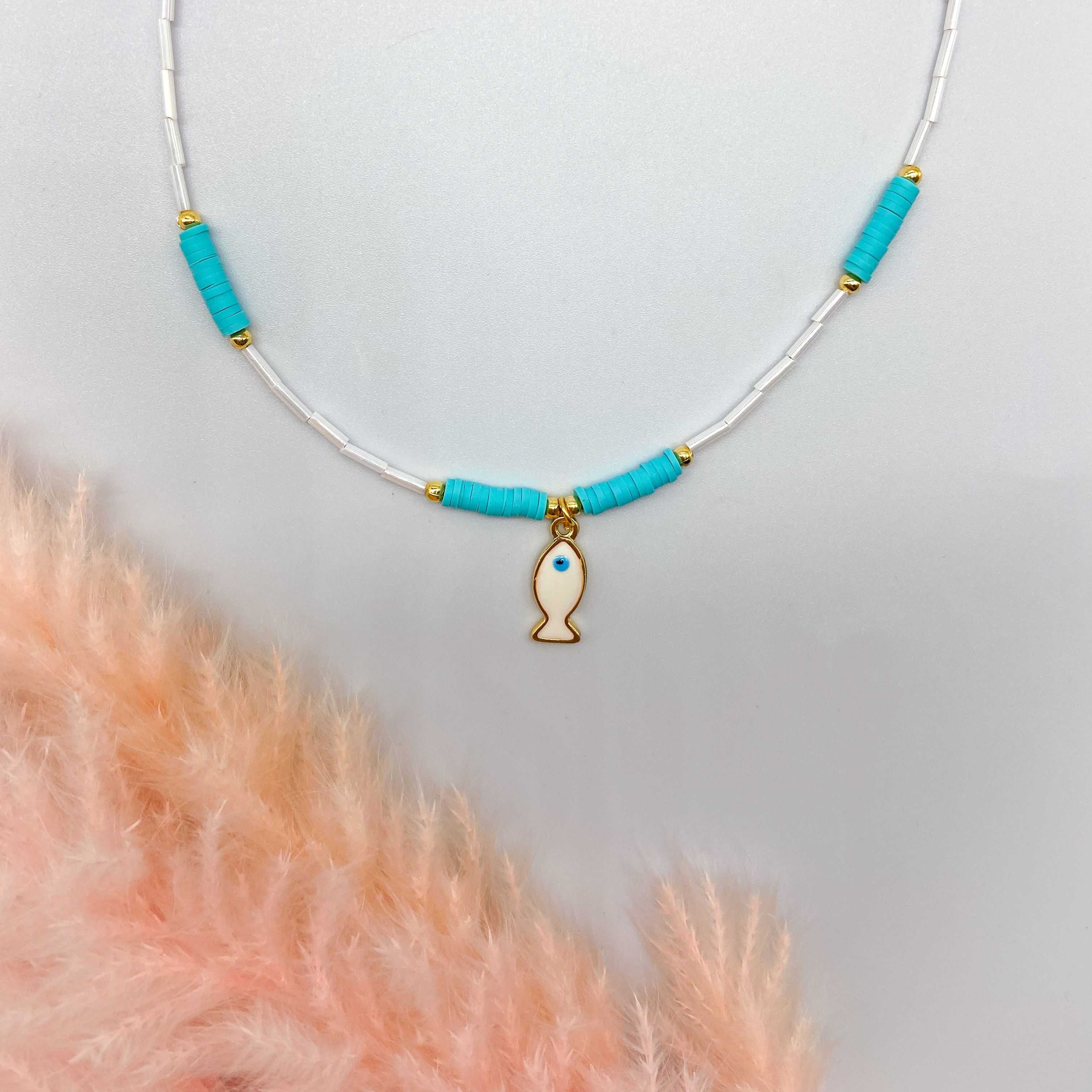 ARIEL NECKLACE - TURQUOISE 