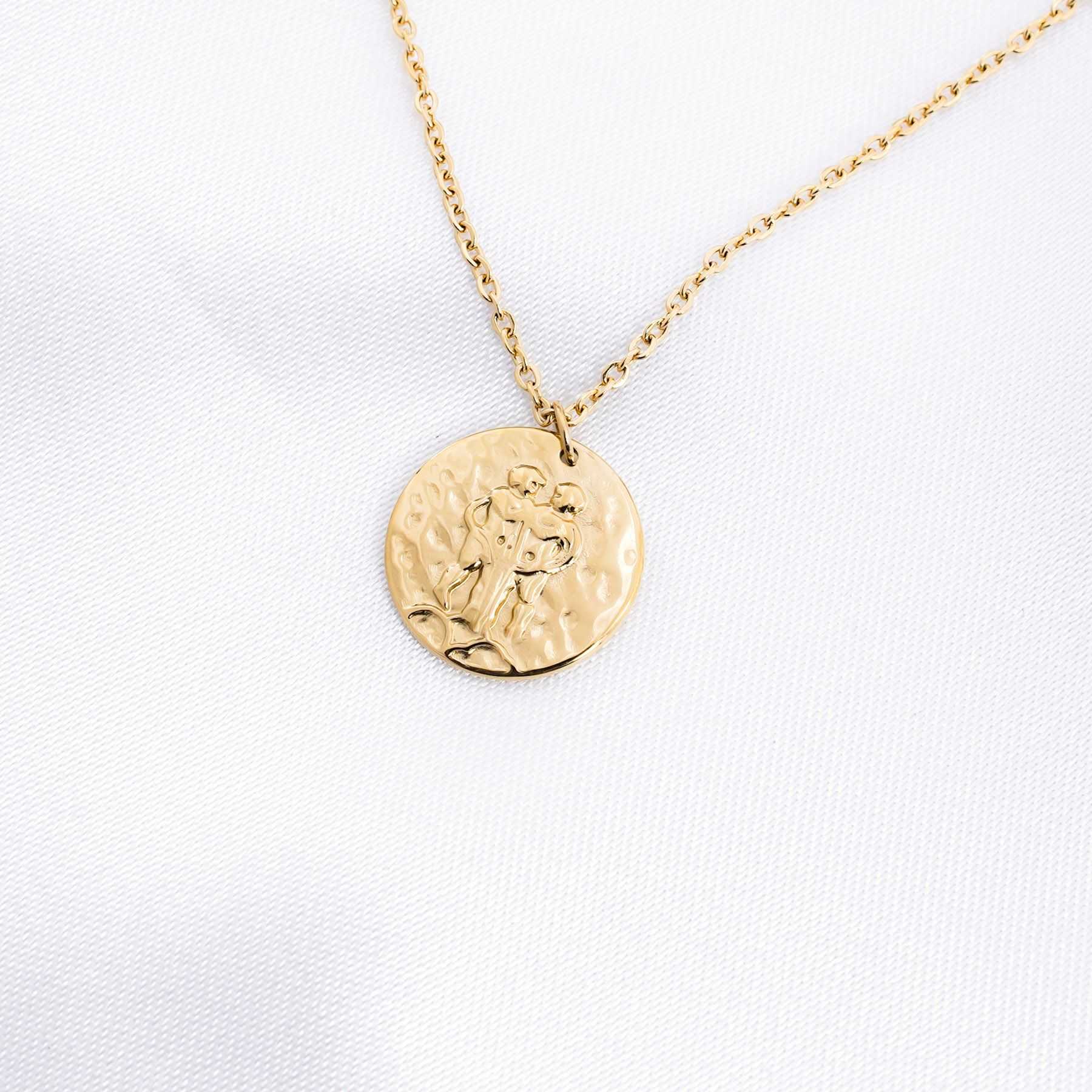 ZODIAC SIGN NECKLACE  - ΔΙΔΥΜΟΣ ΧΡΥΣΟ 