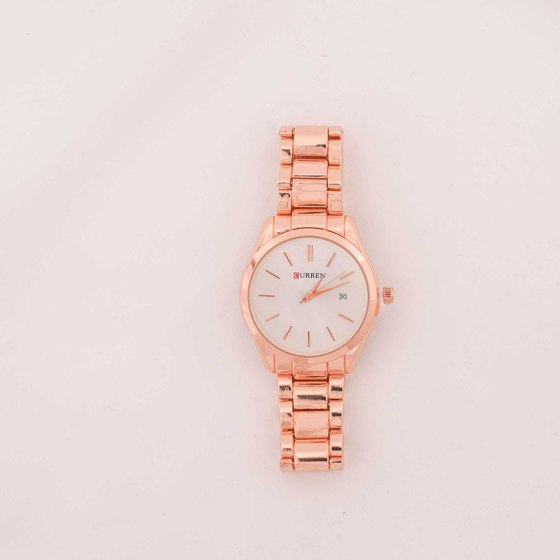 CURREN WATCH - ROSE GOLD