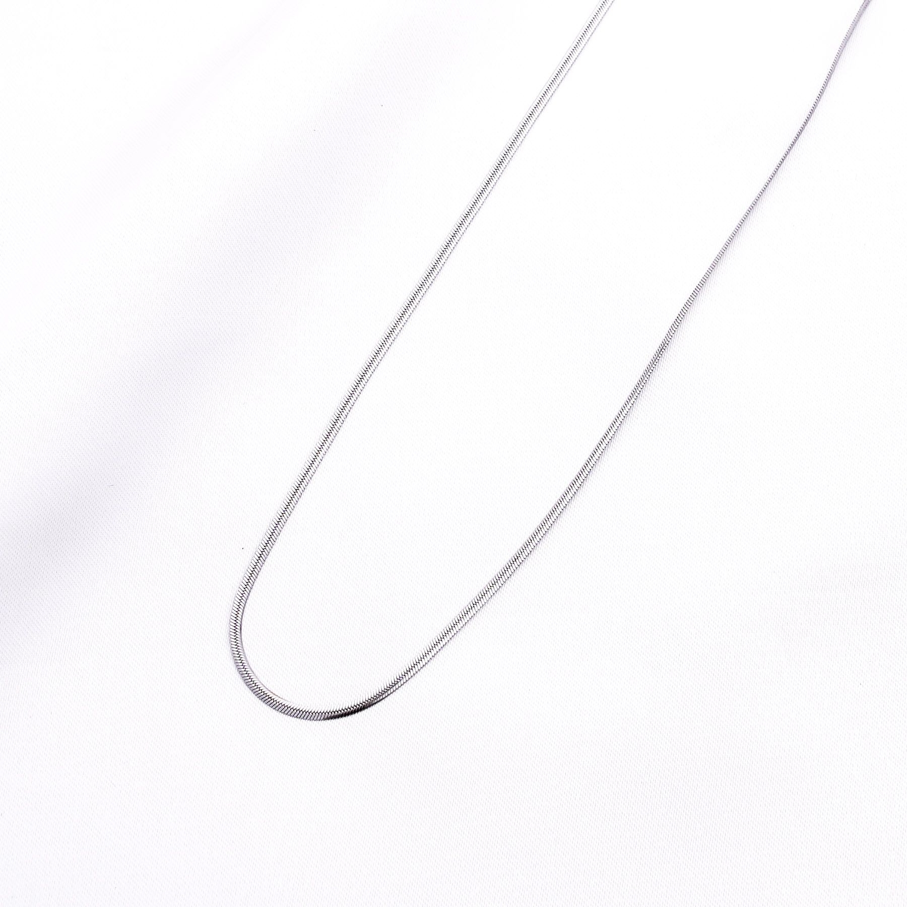 BAHAMAS CHAIN NECKLACE - SILVER ' - ' ΑΛΥΣΙΔΕΣ